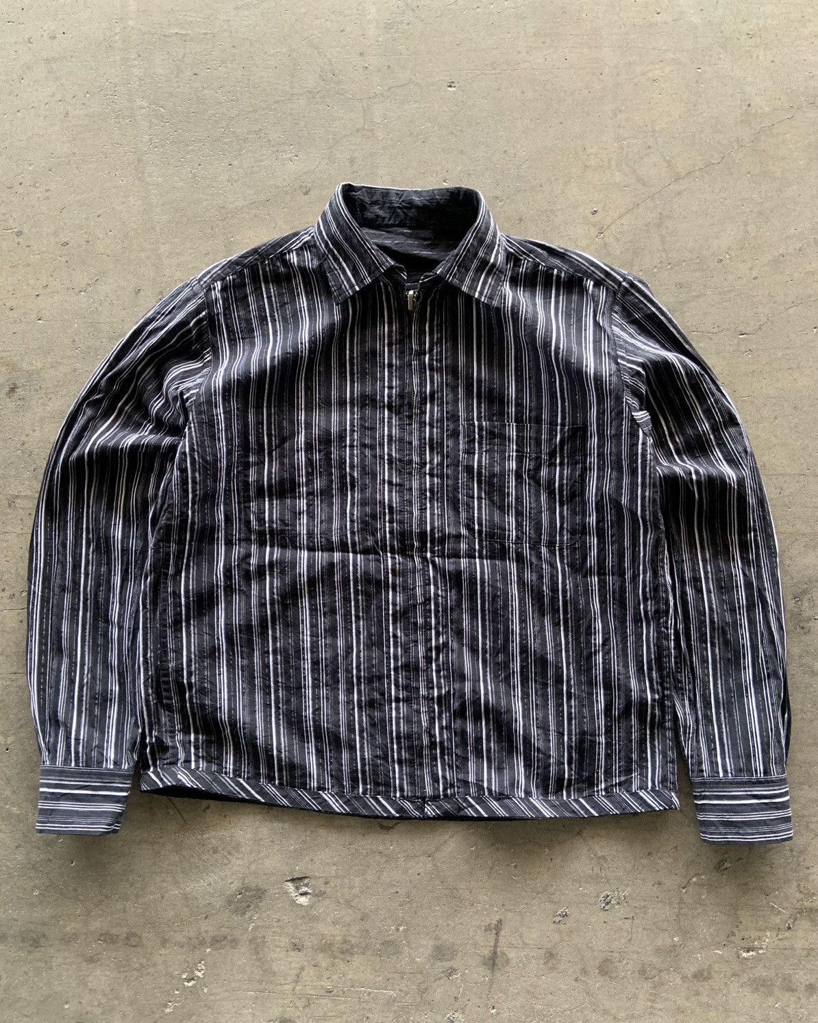 Issey Miyake Issey Miyake Yohji Yamamoto Style Reversible Shirt Zip Up Size US M / EU 48-50 / 2 - 5 Thumbnail