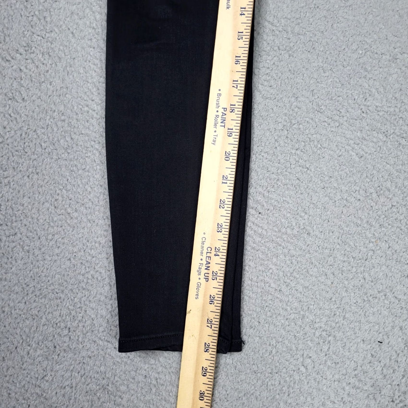 Madewell Madewell Black 9" MID-RISE Skinny Women's Casual Jeans Size 27 Size 27" / US 4 / IT 40 - 4 Thumbnail