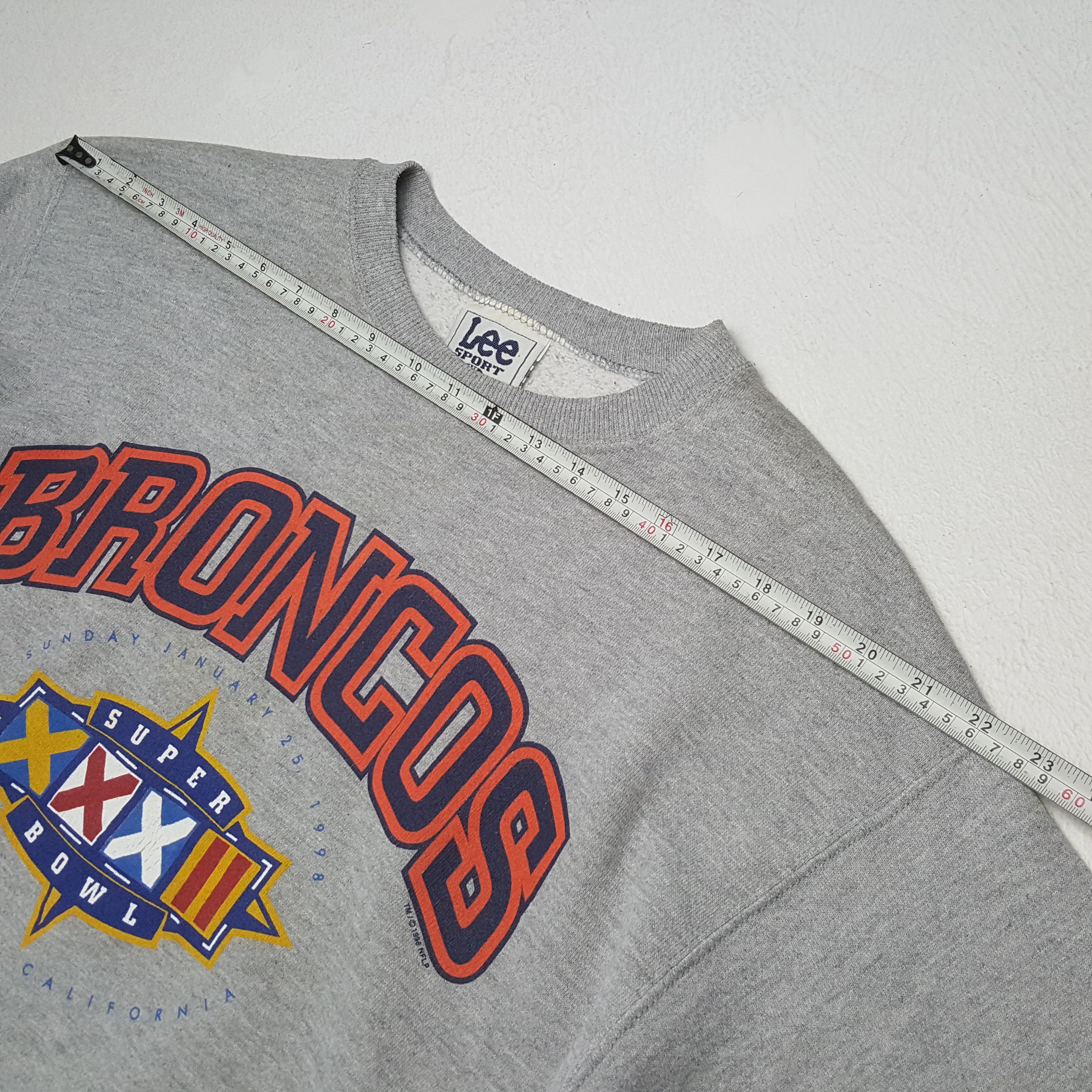 Lee × NFL × Vintage BRONCOS NFL American Football Team LEE Sweatshirt Size US L / EU 52-54 / 3 - 4 Thumbnail