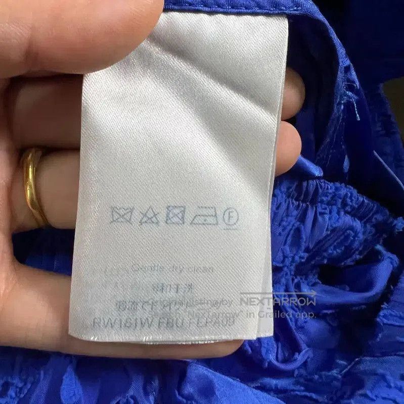 Louis Vuitton Louis Vuitton Summer Blue Cotton Logo Casual Pants . Size 28" / US 6 / IT 42 - 5 Thumbnail