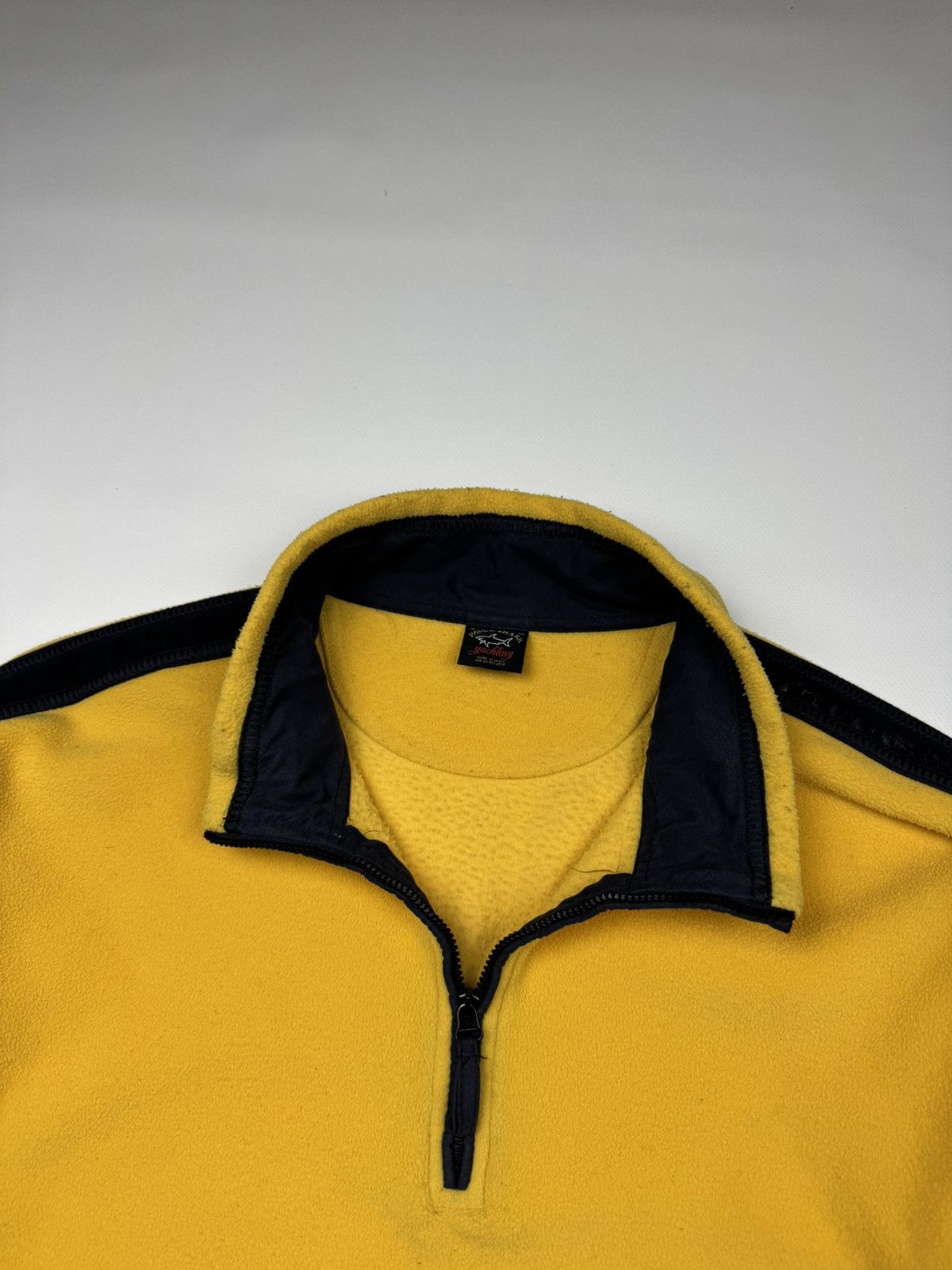 Paul & Shark Vintage Paul Shark Fleece Quarter Zip Size US XL / EU 56 / 4 - 4 Thumbnail