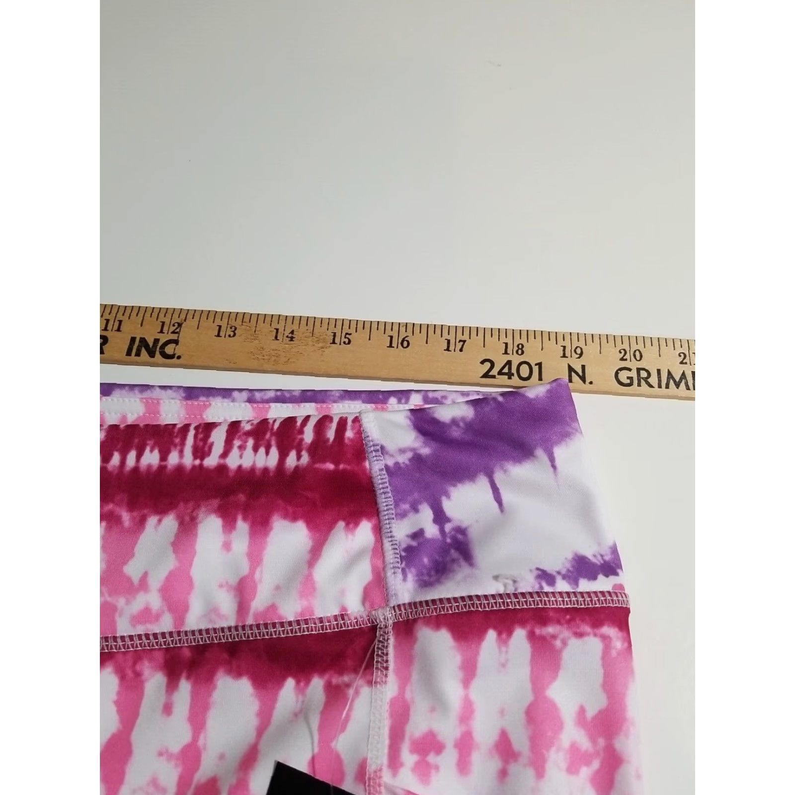 Pro Player ProPlayer Crop Leggings Women's Size 2X Moisture Wicking Athletic Pocket Tie Dye Size 40" / US 18 - 6 Thumbnail