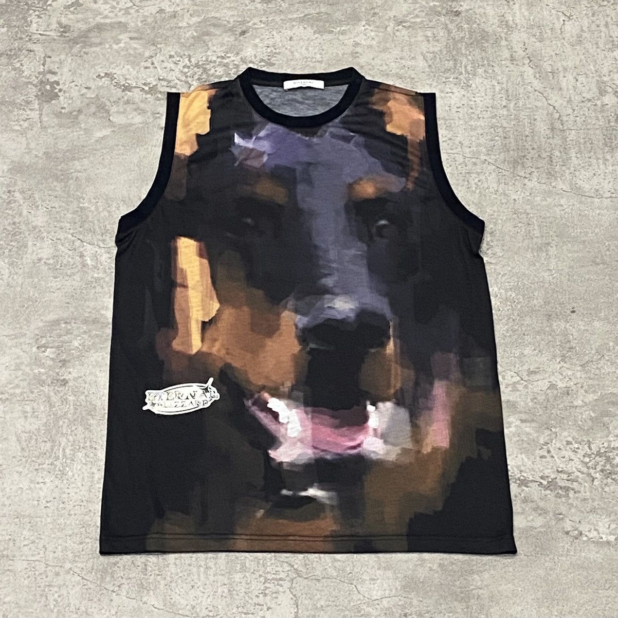 Givenchy Givenchy Doberman Black Tanktop Size US S / EU 44-46 / 1 - 1 Thumbnail