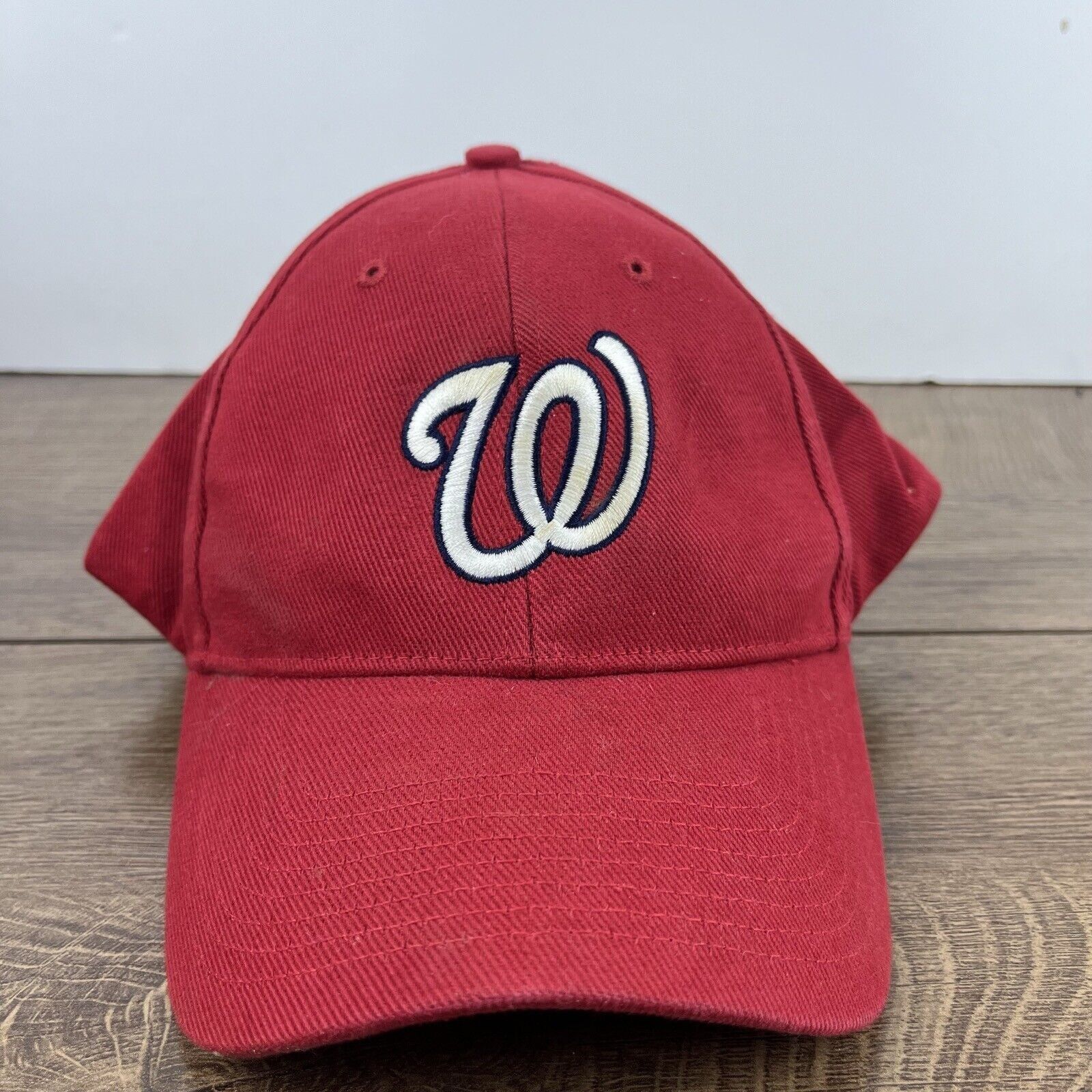 Other Washington Nationals Hat Red Adjustable Hat MLB Nats Red Adu Size ONE SIZE - 3 Thumbnail