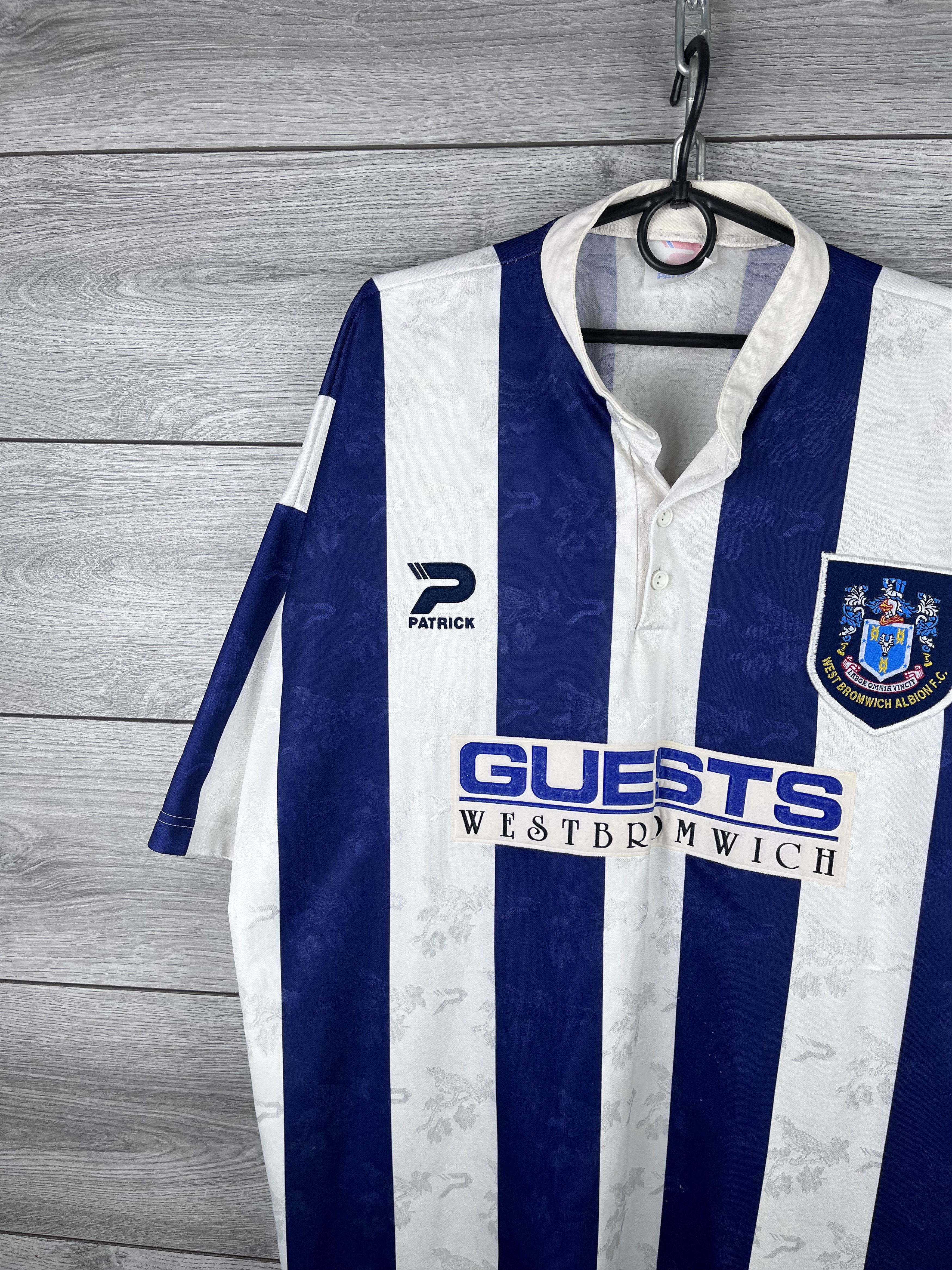 Vintage Vintage soccer jersey West Bromwich Albion size Xl Size US XL / EU 56 / 4 - 4 Thumbnail