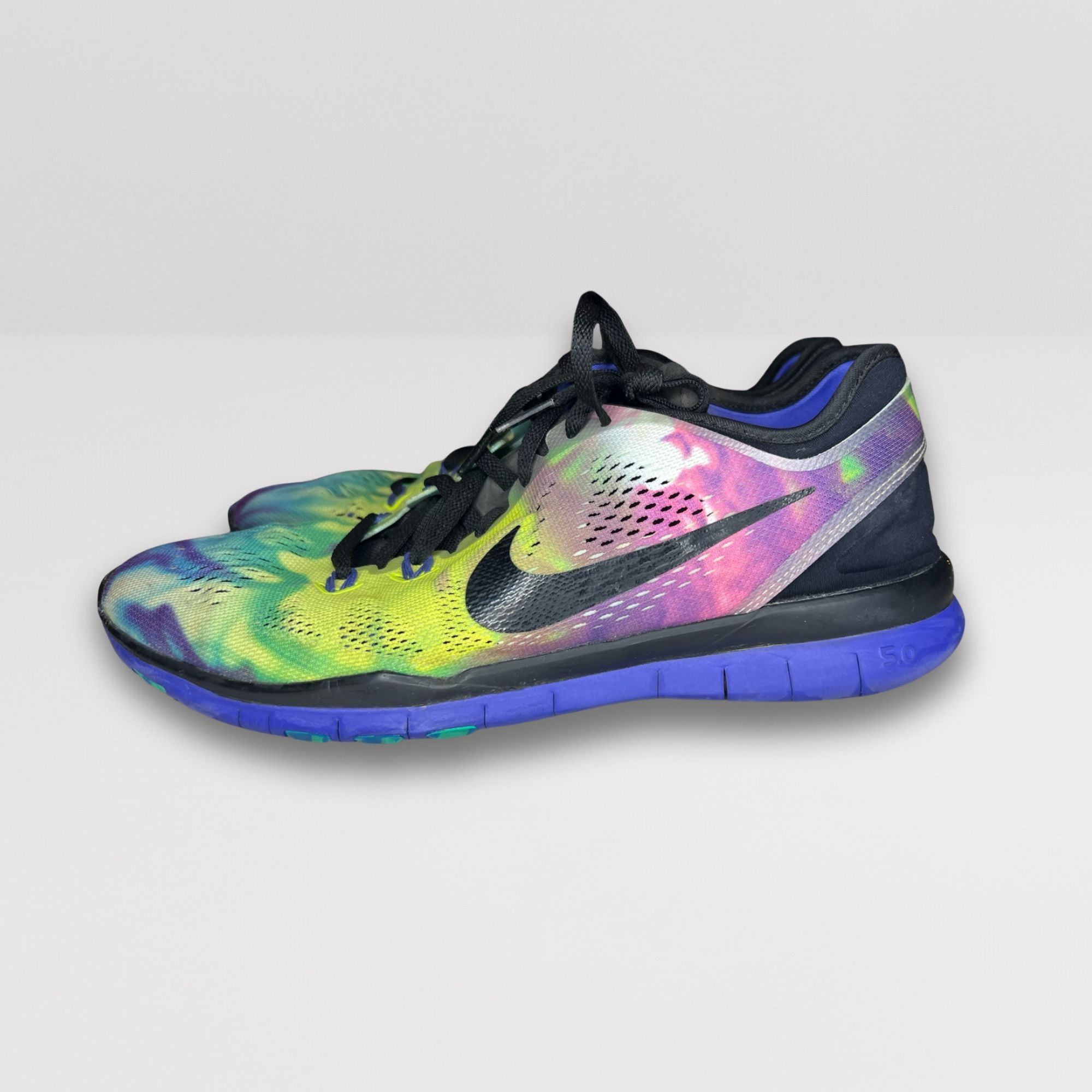 Nike Nike Free 5.0 TR Tie Dye Athletic Shoes Size 8.5 Multicolor Size US 8.5 / EU 41-42 - 4 Thumbnail