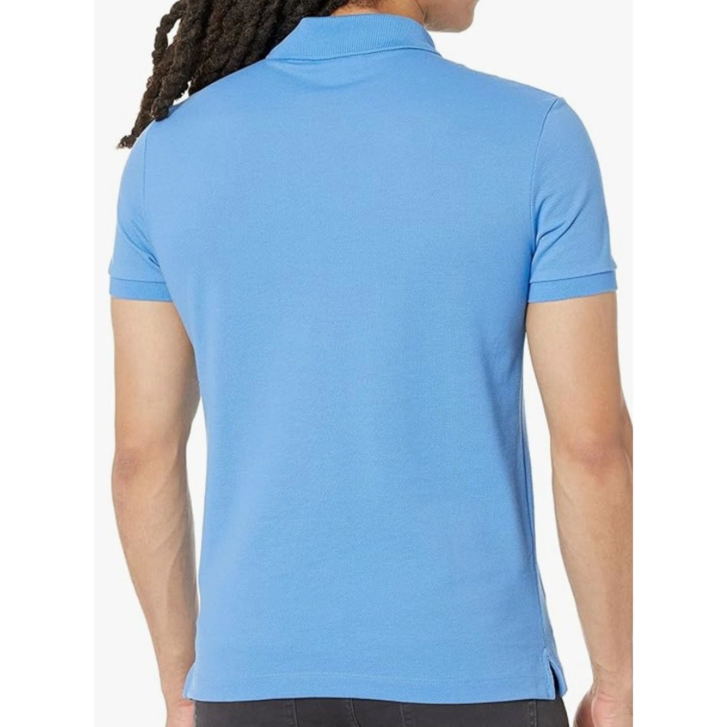 Lacoste Lacoste Men's Short Sleeve Classic Pique Polo Shirt Blue M Size US M / EU 48-50 / 2 - 3 Thumbnail