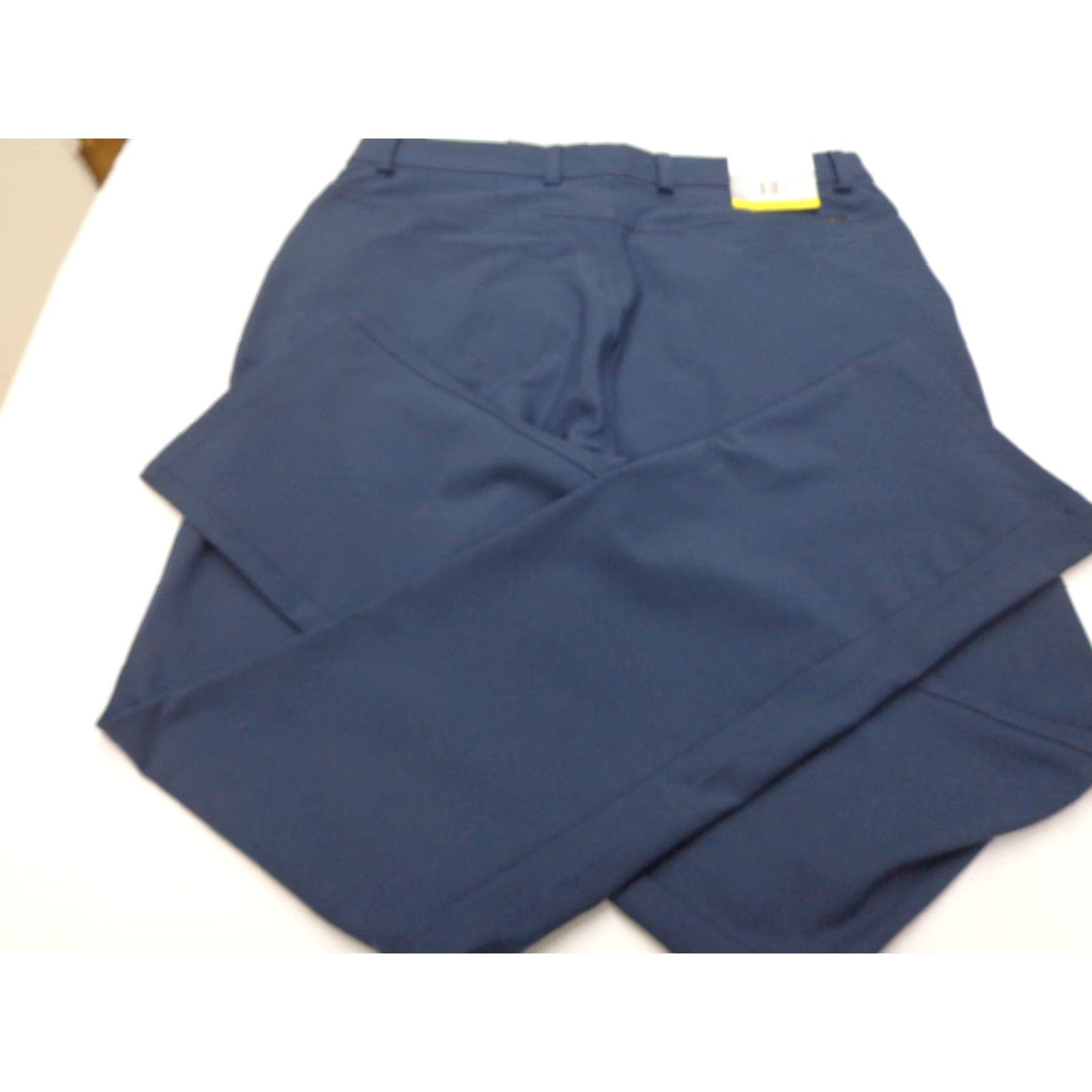 Vintage Greg Norman Men’s Pants, Blue, 32X32, Microfiber, Straight Leg, Dress Pants, Pockets, Regular Fit, Solid, 193049516318 Size US 32 / EU 48 - 3 Thumbnail