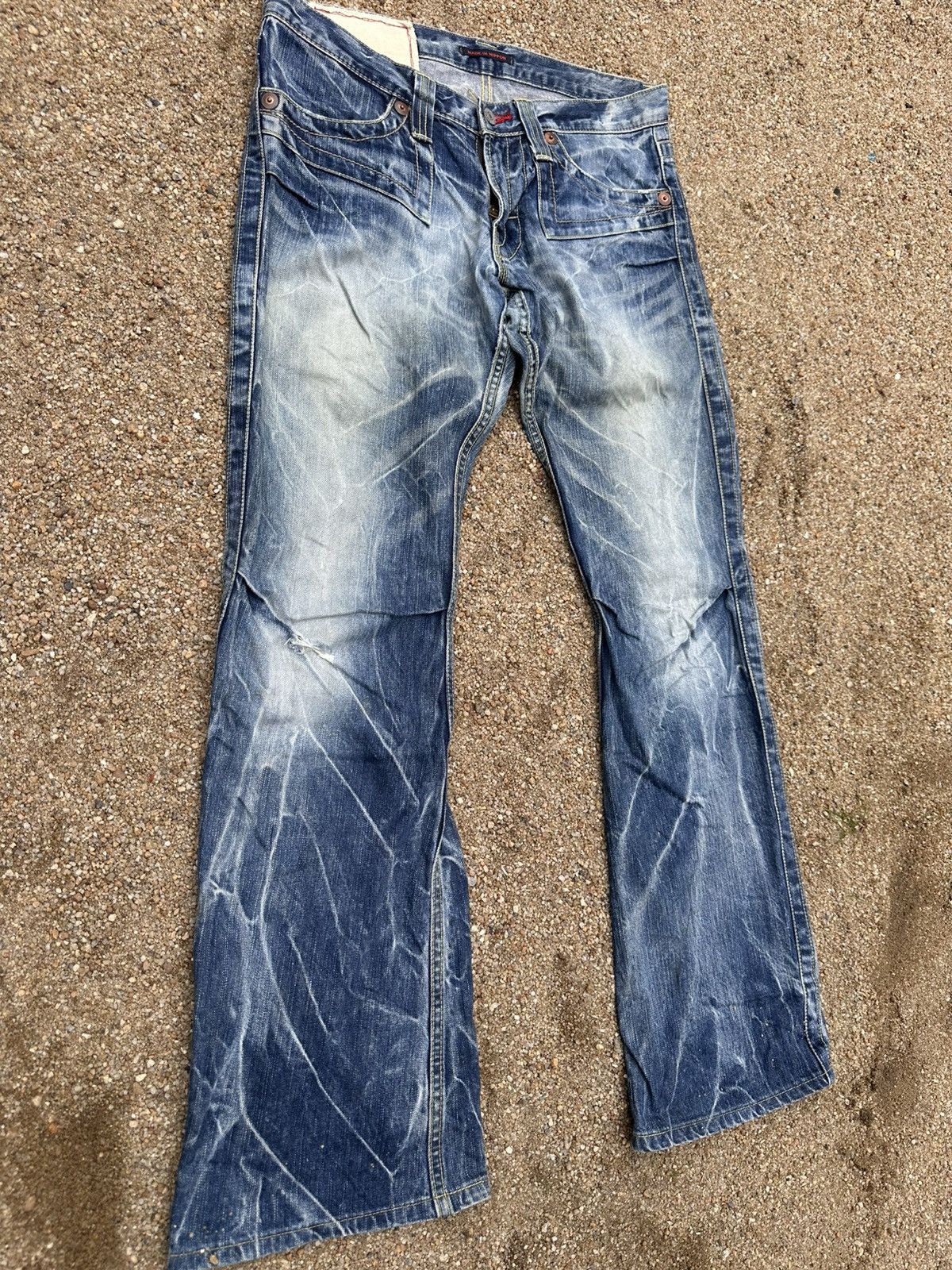 If Six Was Nine Vintage Blue way boot cut Size US 33 - 7 Thumbnail