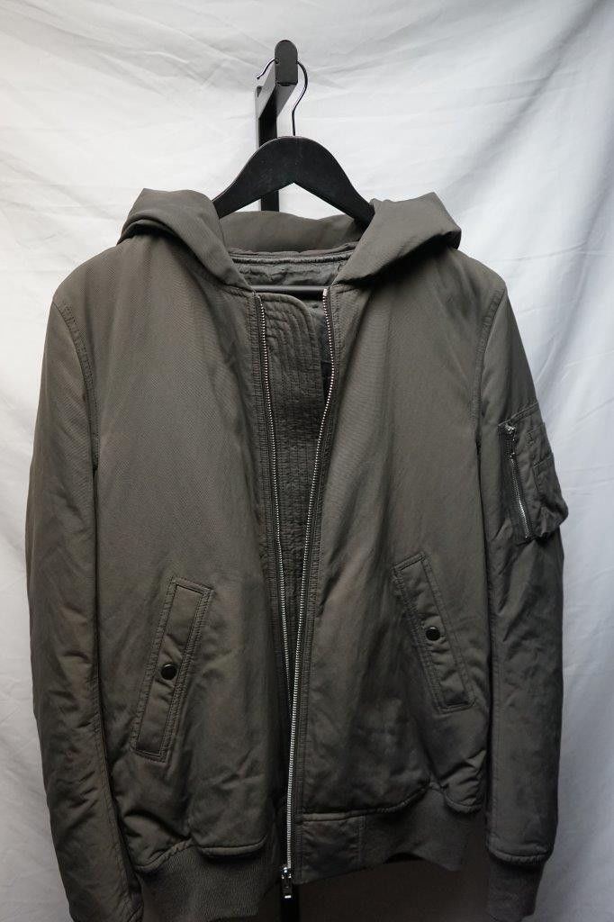 rick owens HOODED FLIGHT BOMBER 48