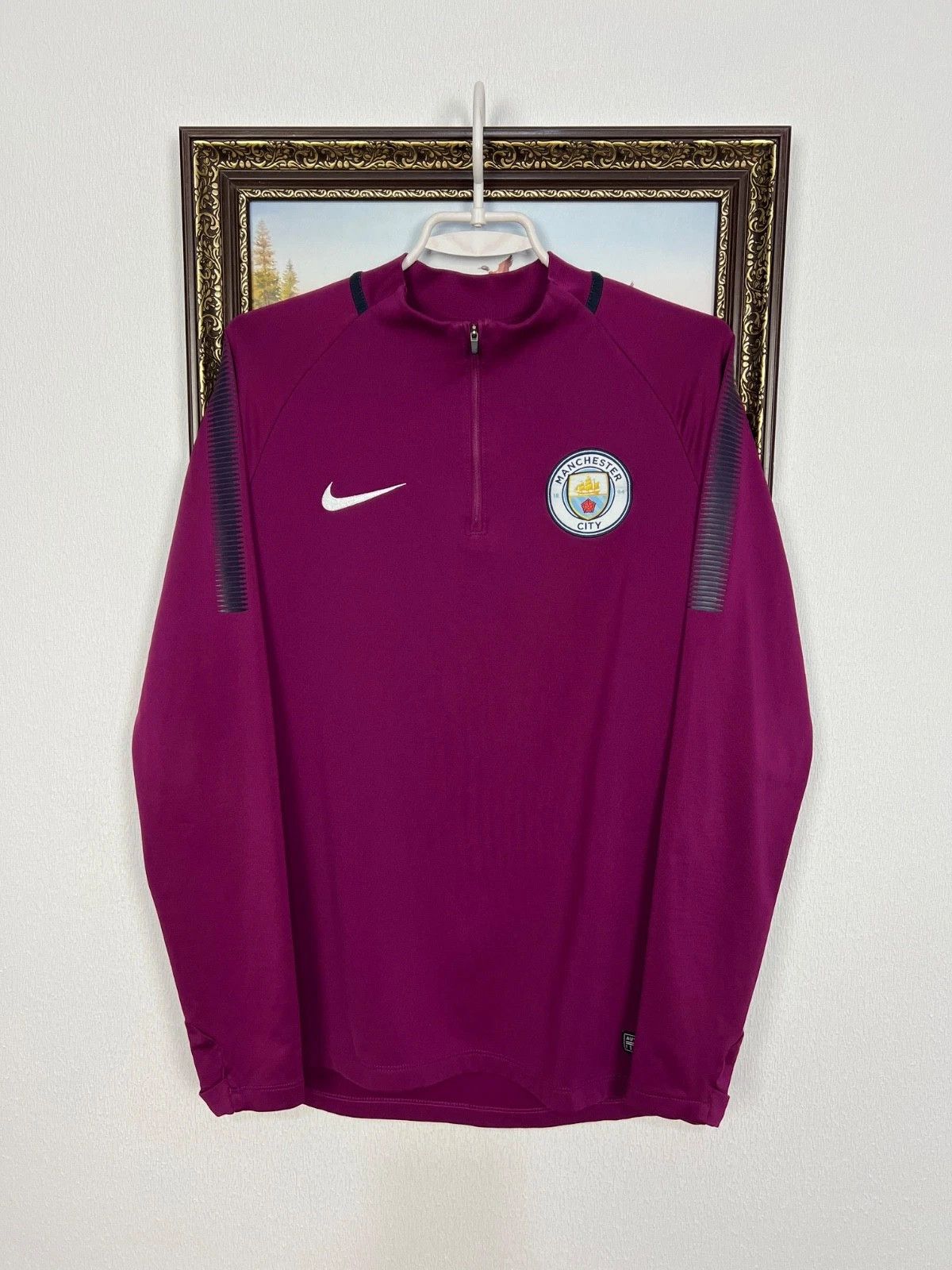 Nike Nike Manchester City Football Train Sweatshirt Track Top Size US M / EU 48-50 / 2 - 1 Thumbnail
