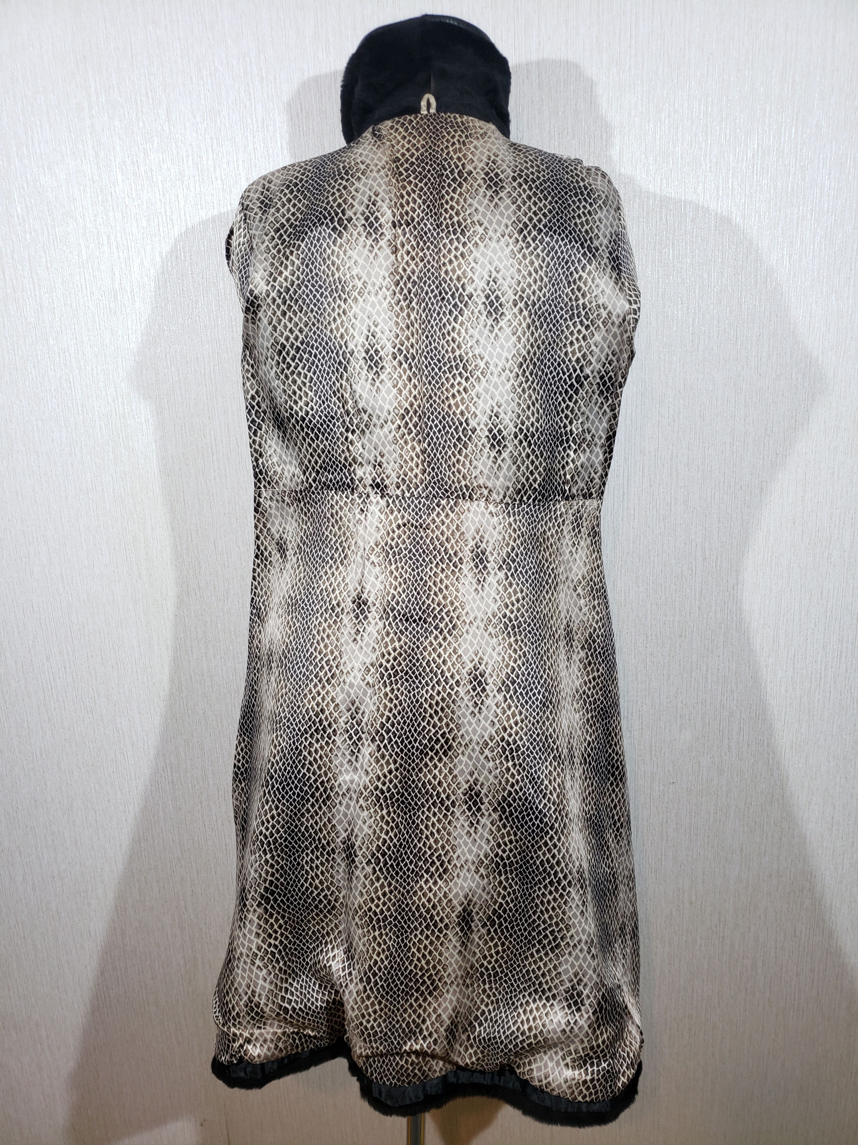 Other Black women's fur coat with sheared fur. Size M / US 6-8 / IT 42-44 - 7 Thumbnail