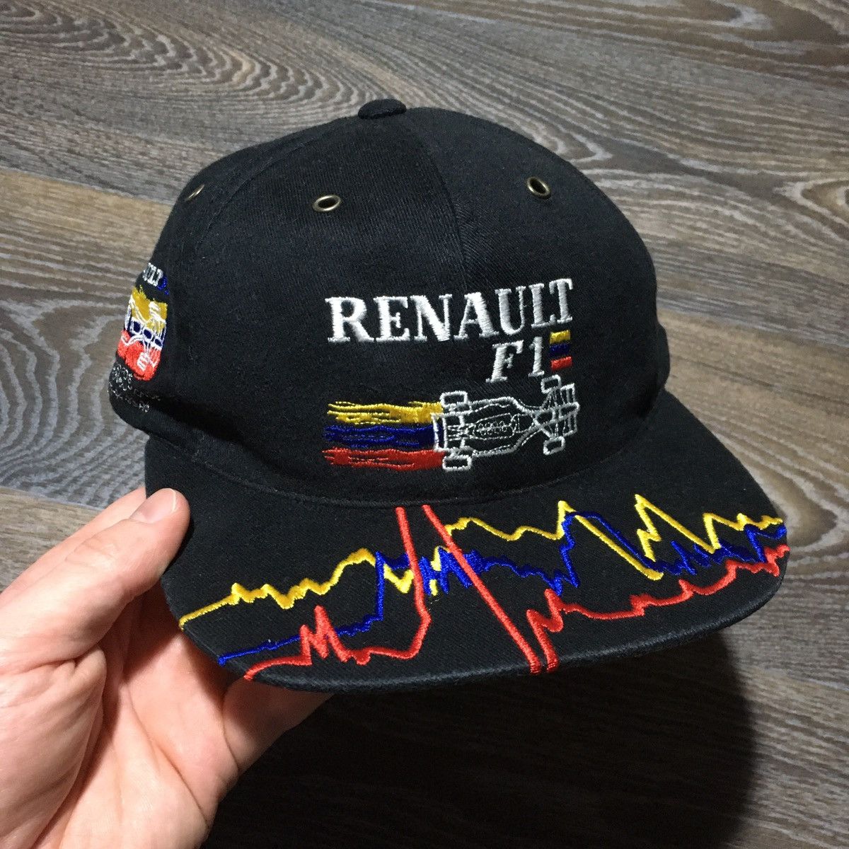 FORMULA ONE (1987) F1 Grand Prix Embroidered Spellout Motorsports Baseball Cap