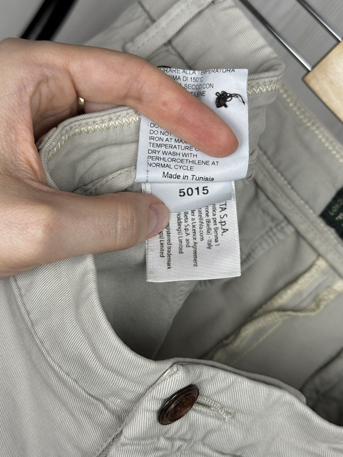 Fred Perry Fred Perry vintage beige grey cotton chino pants size 34 Size US 34 / EU 50 - 12 Thumbnail