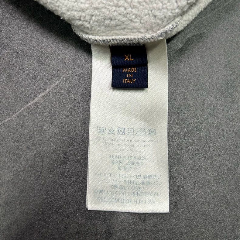 Louis Vuitton Louis Vuitton Gray Logo Sweatshirt NIGO Collaboration-2506 Size US XL / EU 56 / 4 - 5 Thumbnail