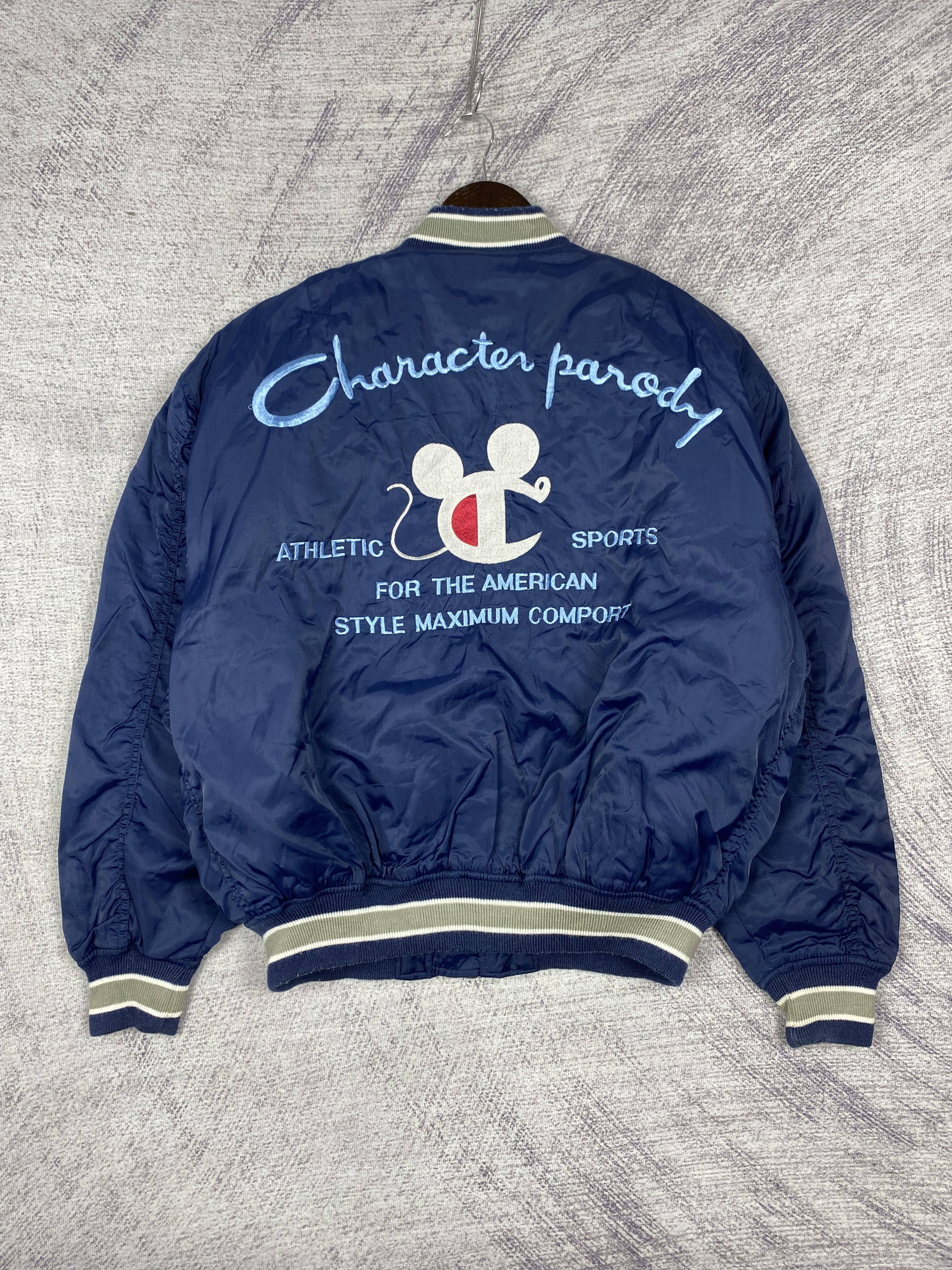 Champion Vintage Champion Parody Mickey Mouse x Bomber Jacket Size US M / EU 48-50 / 2 - 6 Thumbnail