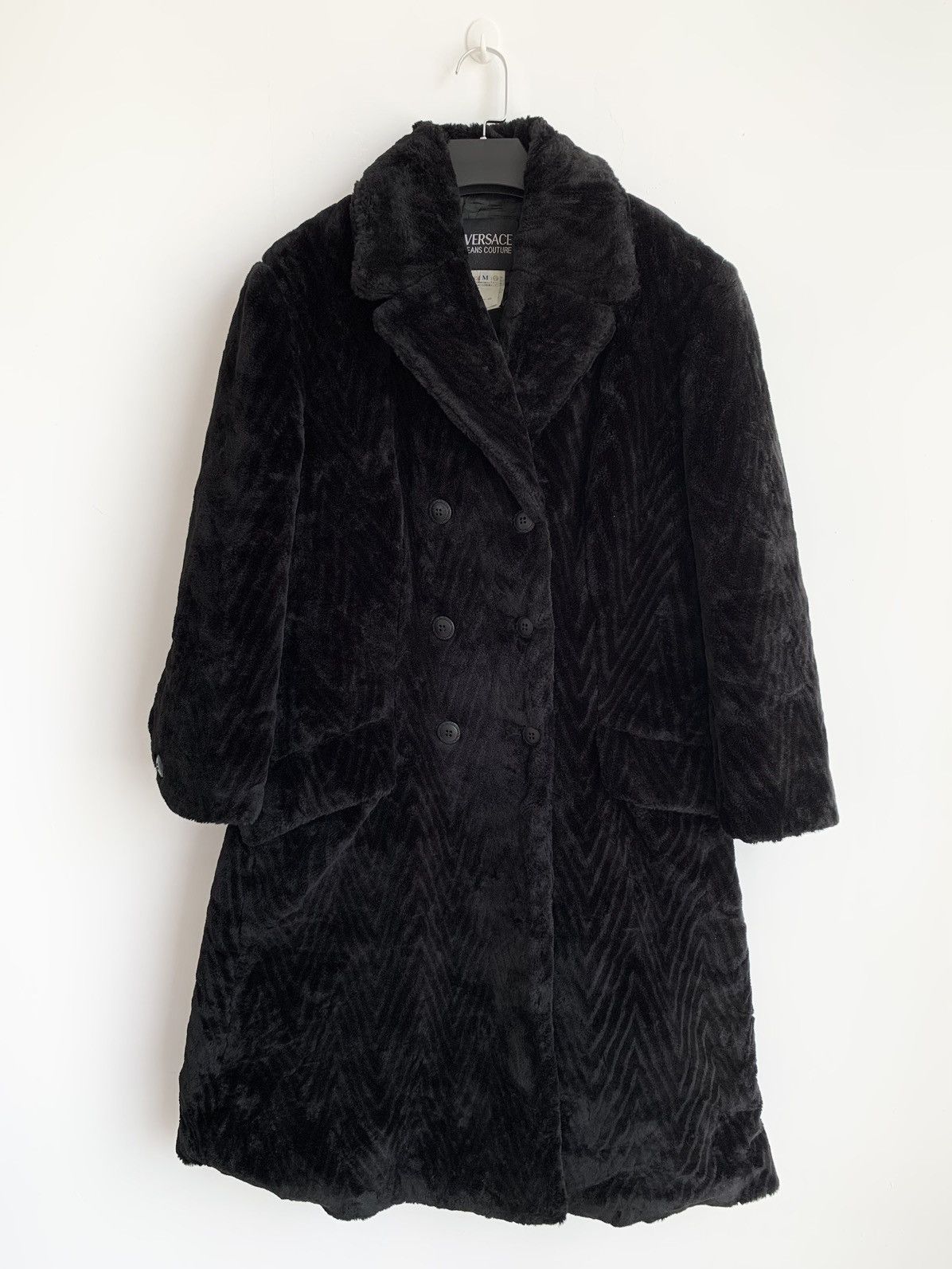 Versace Versace Velvet Heavy Long Jacket Size M / US 6-8 / IT 42-44 - 2 Thumbnail