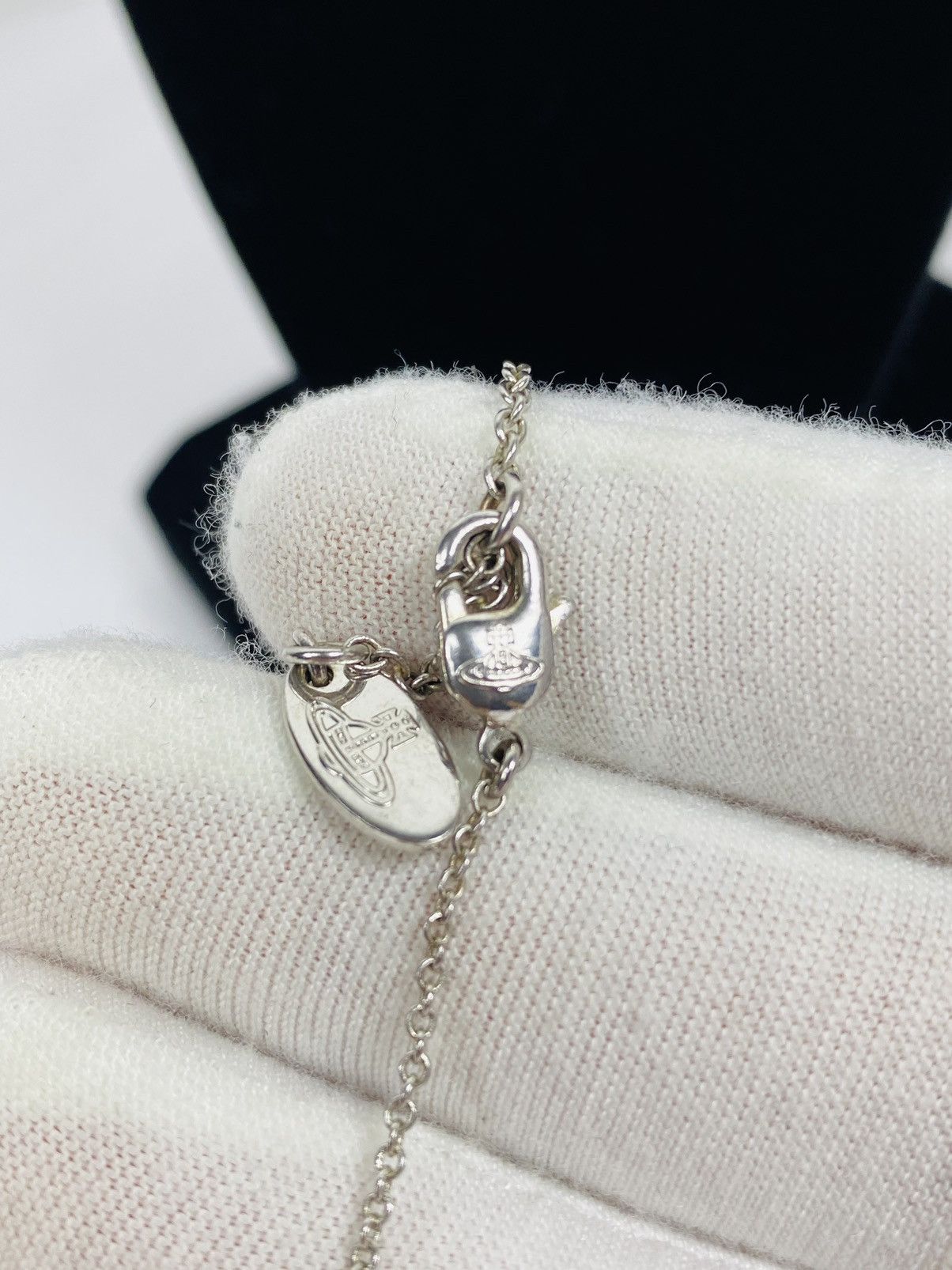 Vivienne Westwood Encrusted Evil Eye Necklace Size ONE SIZE - 4 Thumbnail