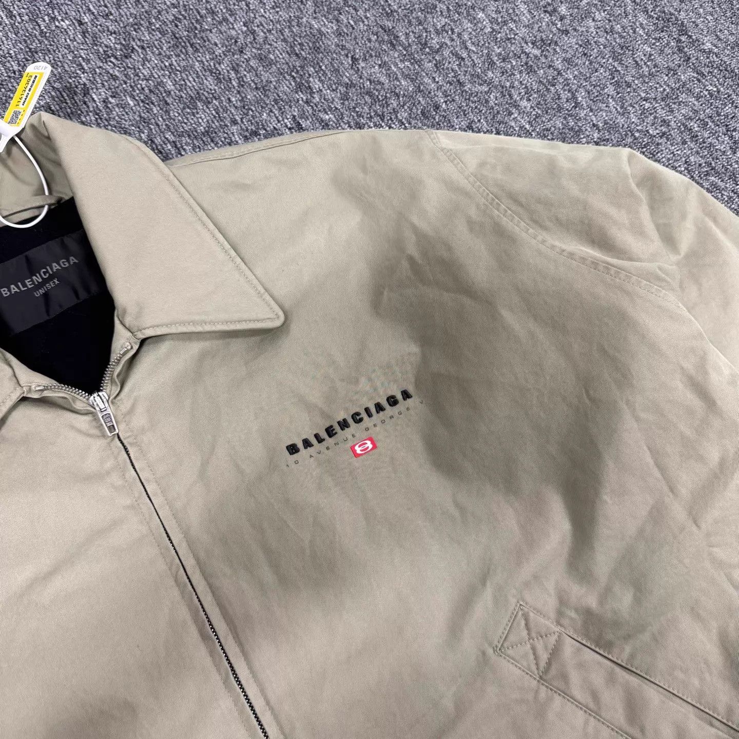 Balenciaga Balenciaga Oversized Utility Jacket Khaki S 99 New Size S / US 4 / IT 40 - 5 Thumbnail
