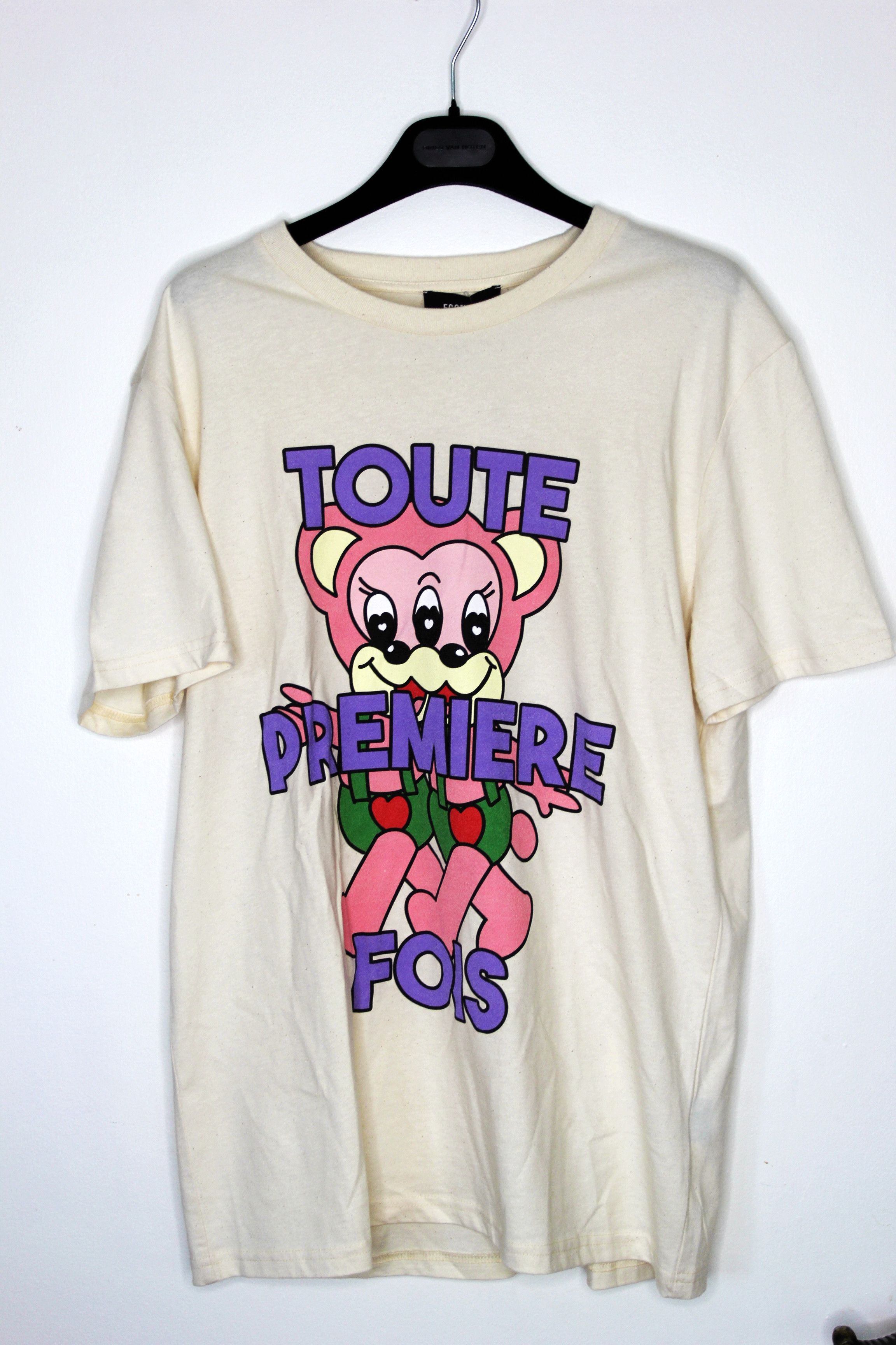 Egon Lab BNWT SS24 EGONLAB TEDDIES TSHIRT BEIGE M Size US M / EU 48-50 / 2 - 2 Thumbnail