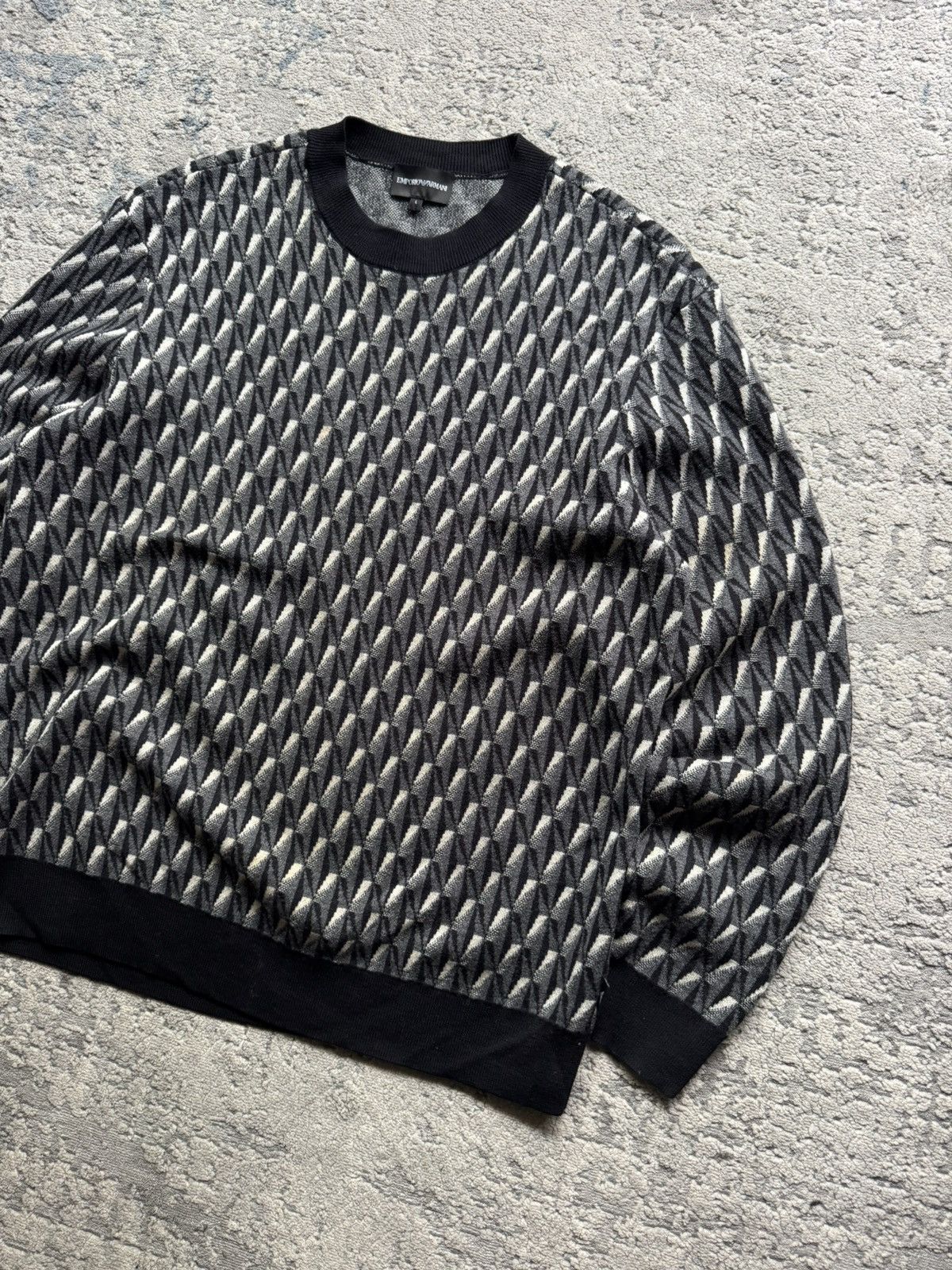 Emporio Armani Emporio Armani Wool Sweater Size L Size US L / EU 52-54 / 3 - 4 Thumbnail