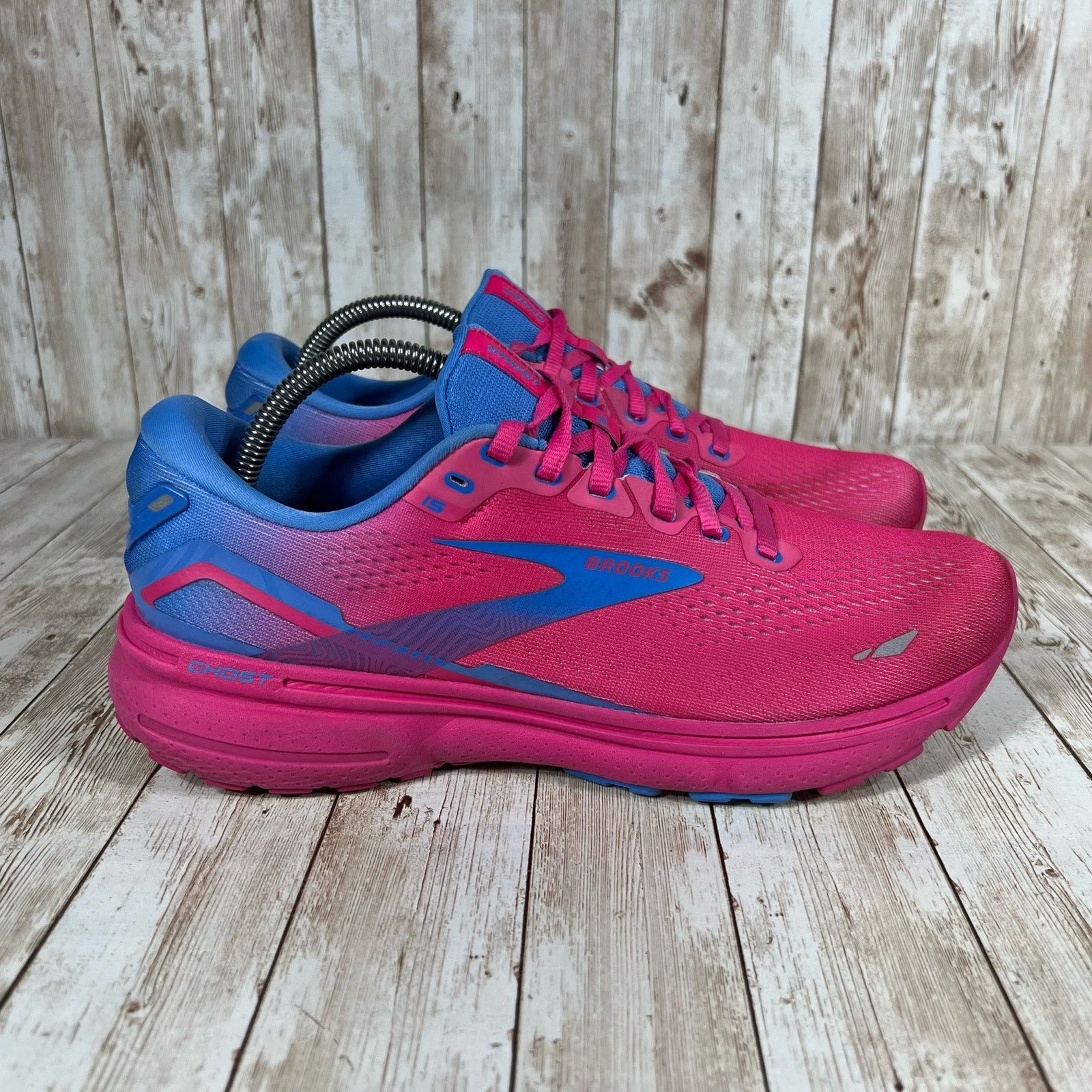 Brooks Brooks ghost 15 pink blue fuschia Womens 10.5 Size US 10.5 / IT 40.5 - 1 Thumbnail