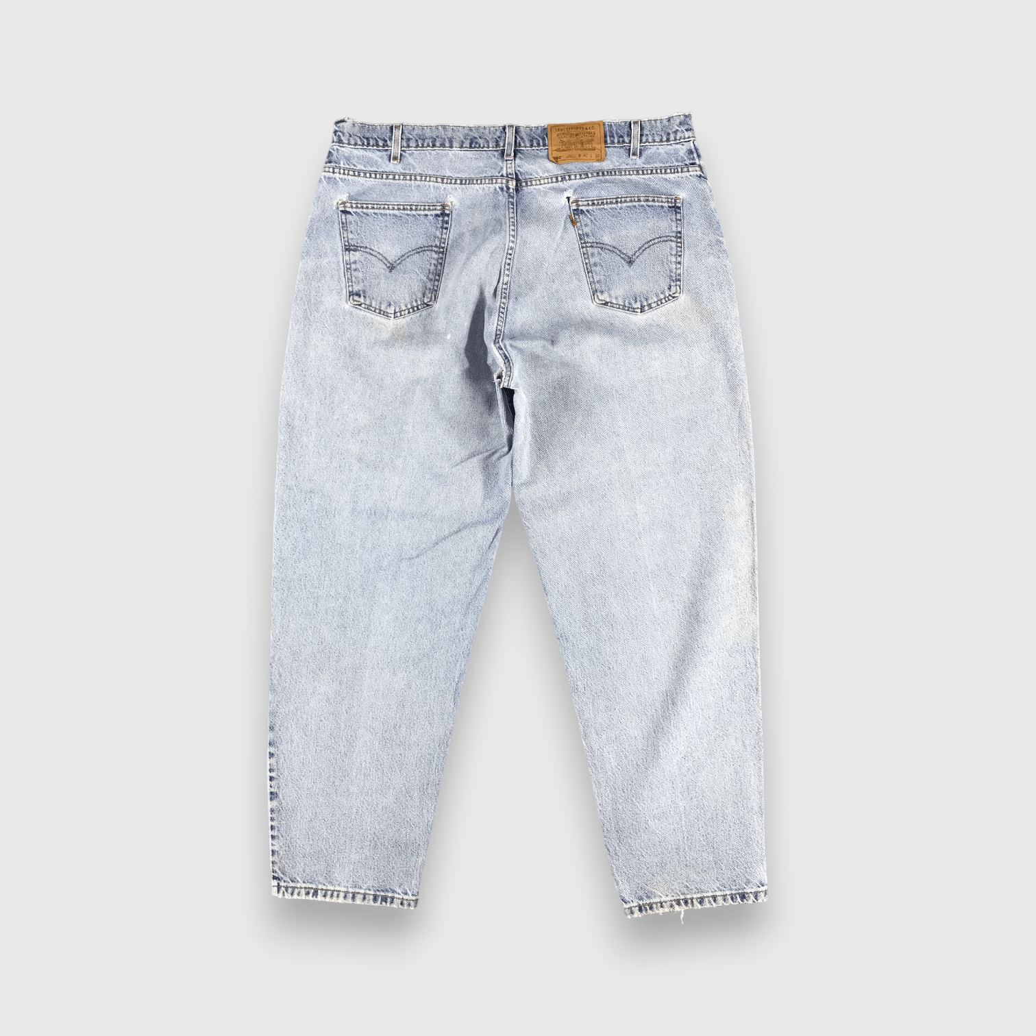 Levi's 90s Vintage Light Wash Levis 560 Jeans-J1712 Size US 42 / EU 58 - 2 Thumbnail