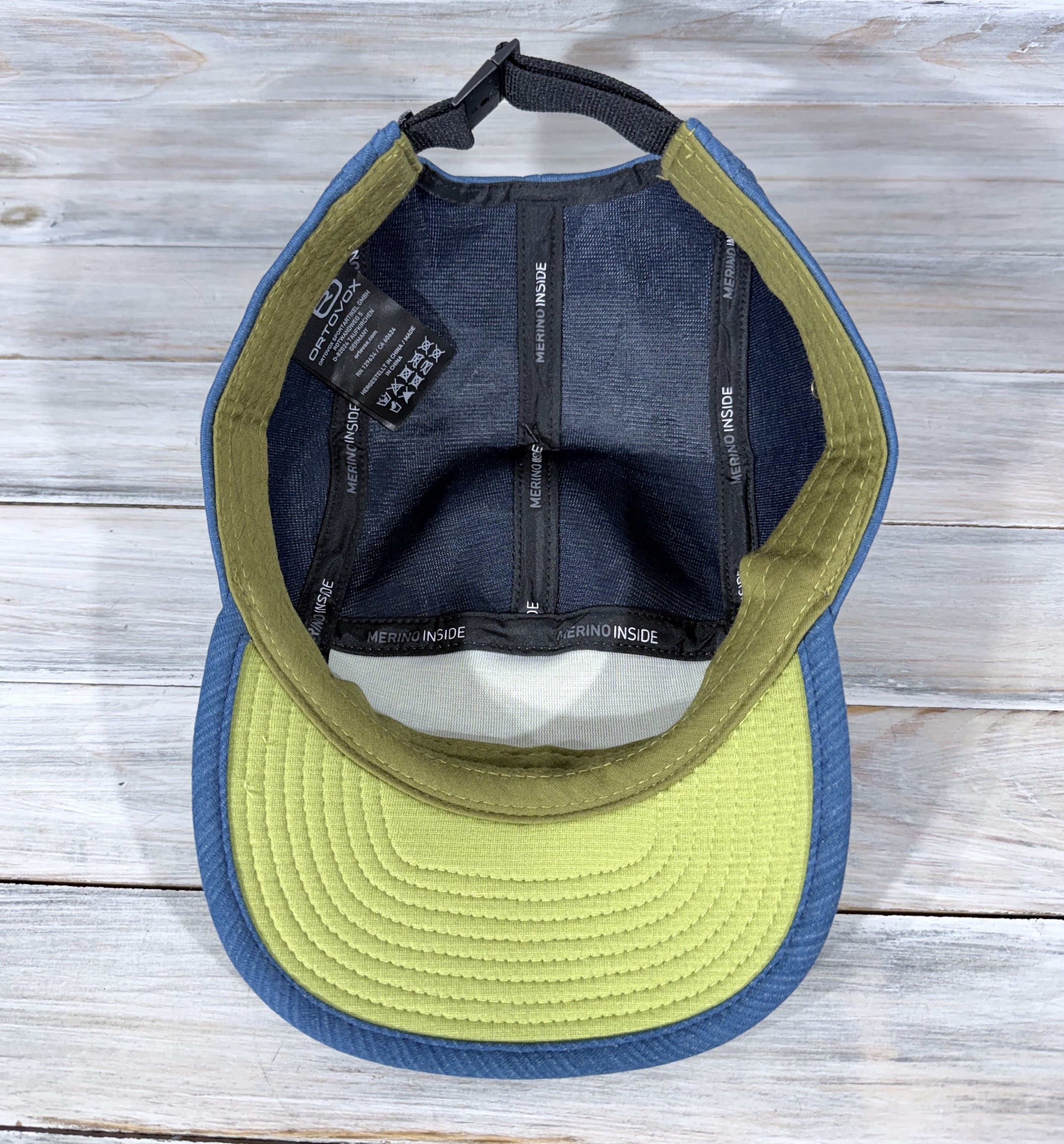 ORTOVOX ORTOVOX Fast Upward Cap Petrol Blue Blend Hat Outdoor Size ONE SIZE - 7 Thumbnail