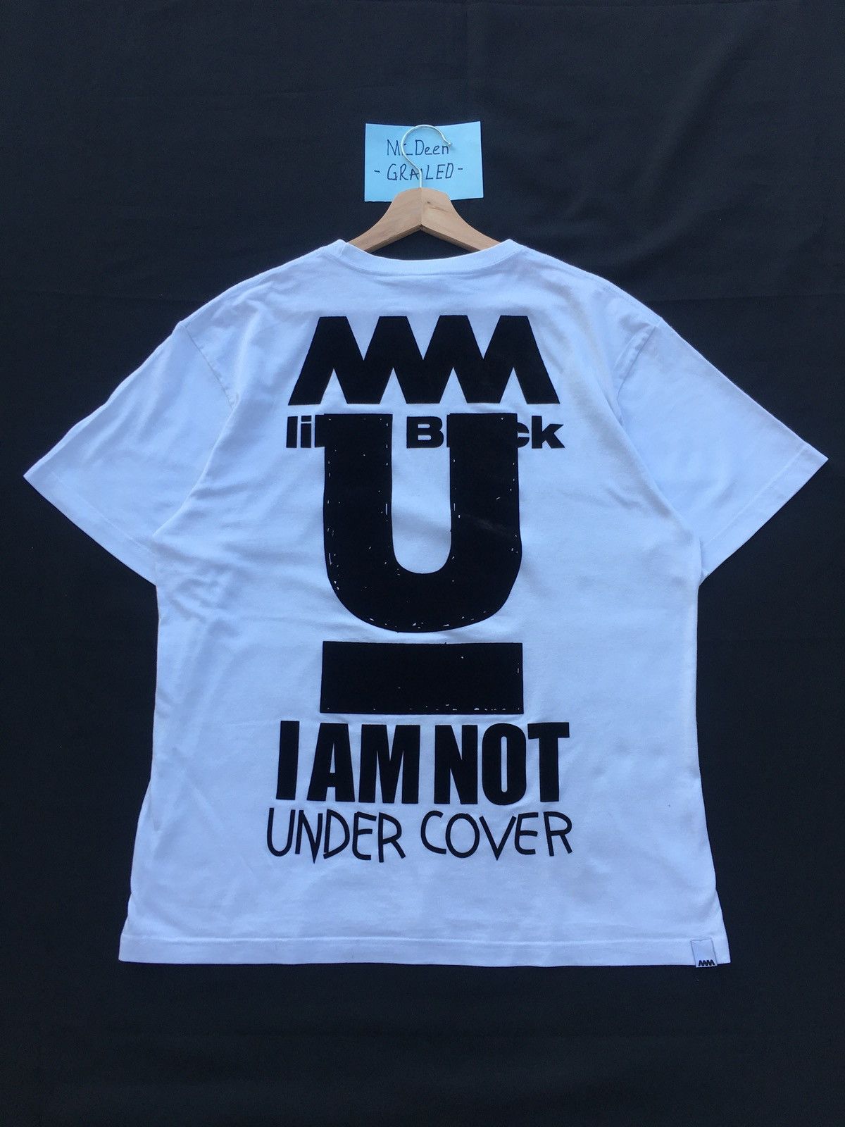 Undercover Rare Undercover U Logo A Most Wanted Tee of The 20th Century Size US L / EU 52-54 / 3 - 11 Thumbnail