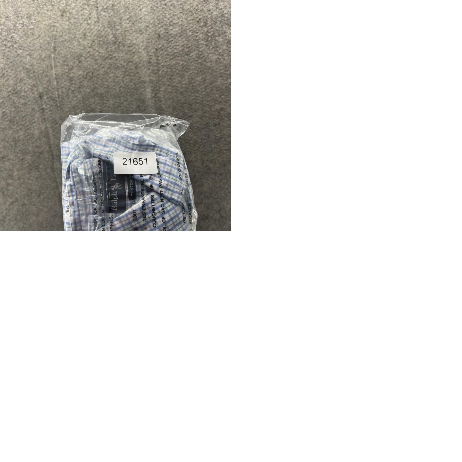 Ralph Lauren VINTAGE Ralph Lauren Shirt Men 15.5 34/35 Plaid Blue Button-Down Preppy Casual Formal Size US L / EU 52-54 / 3 - 9 Thumbnail