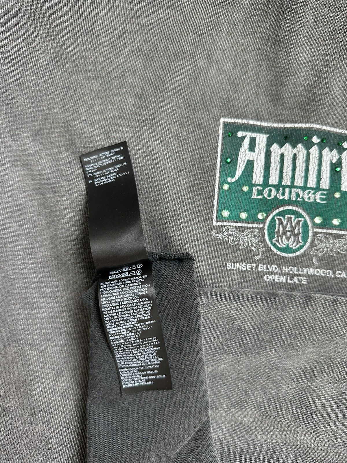 Amiri AMIRI LOUNGE TEE Size US XS / EU 42 / 0 - 5 Thumbnail