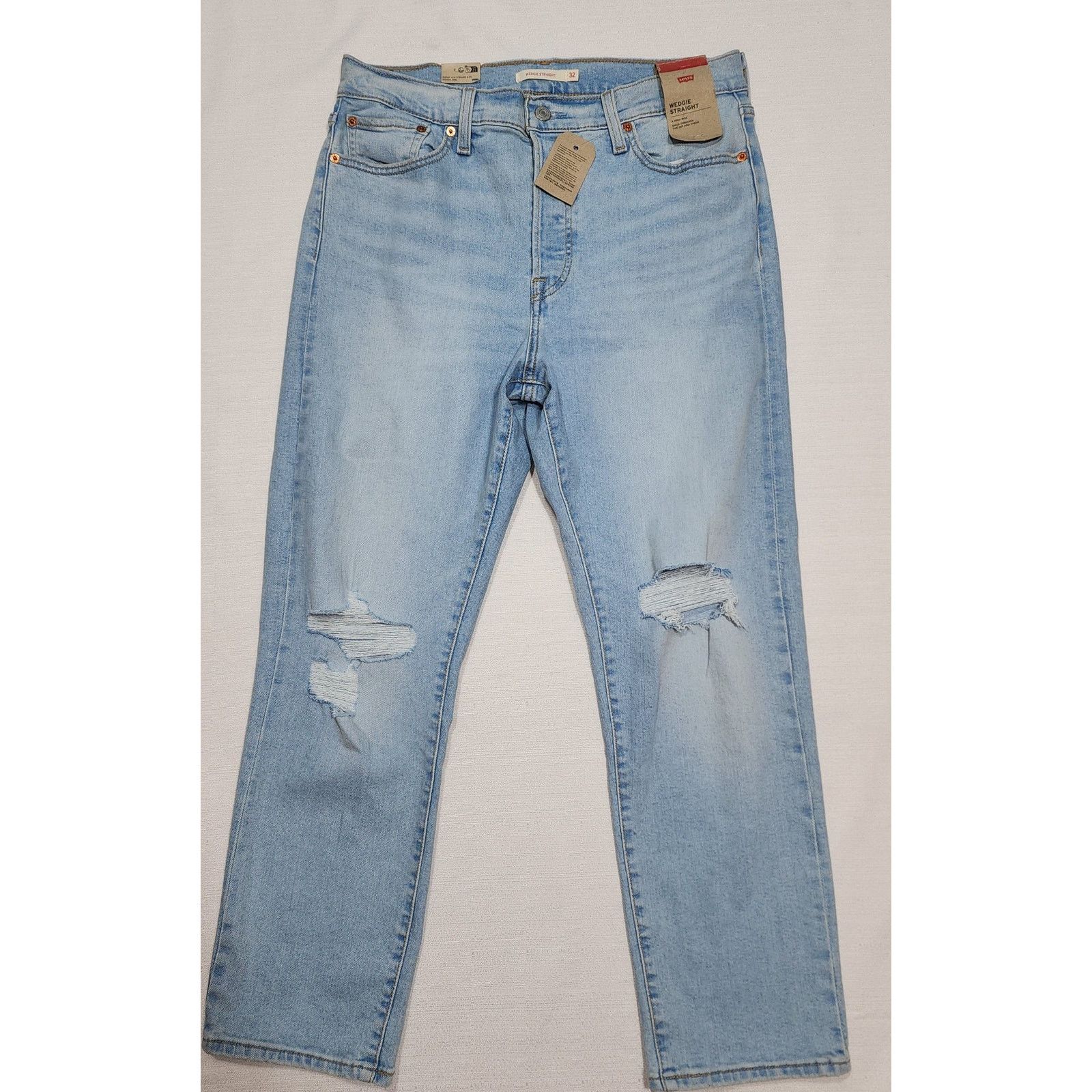 Levi's Levi's wedgie straight women size W32''x L28''-button fly Size 29" - 1 Thumbnail