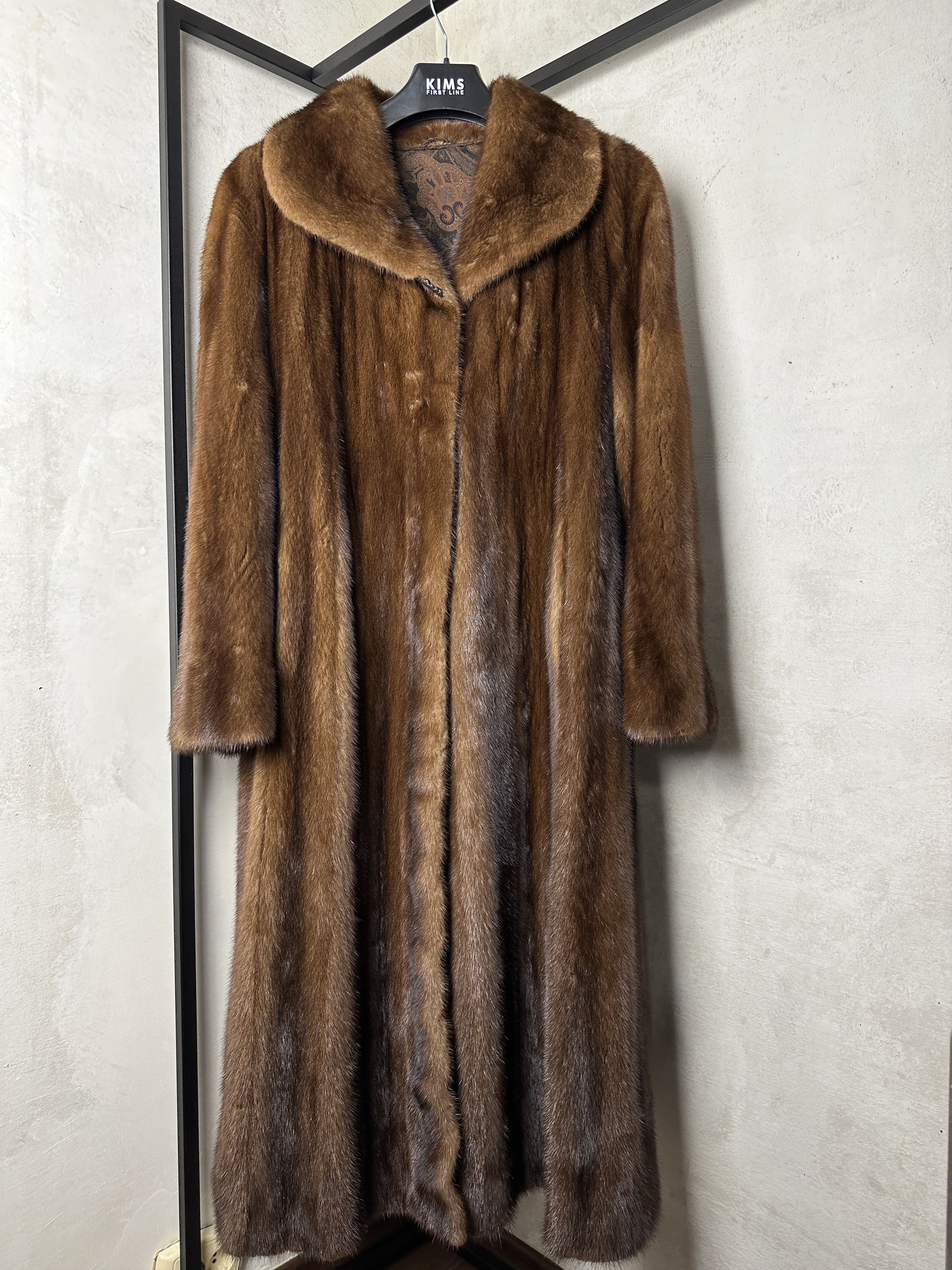 Vintage Long Mink Fur Coat Size M / US 6-8 / IT 42-44 - 5 Thumbnail