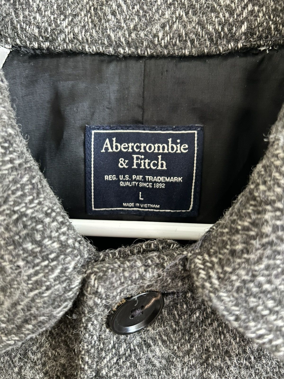 Abercrombie & Fitch Abercrombie Overcoat Size US L / EU 52-54 / 3 - 3 Thumbnail