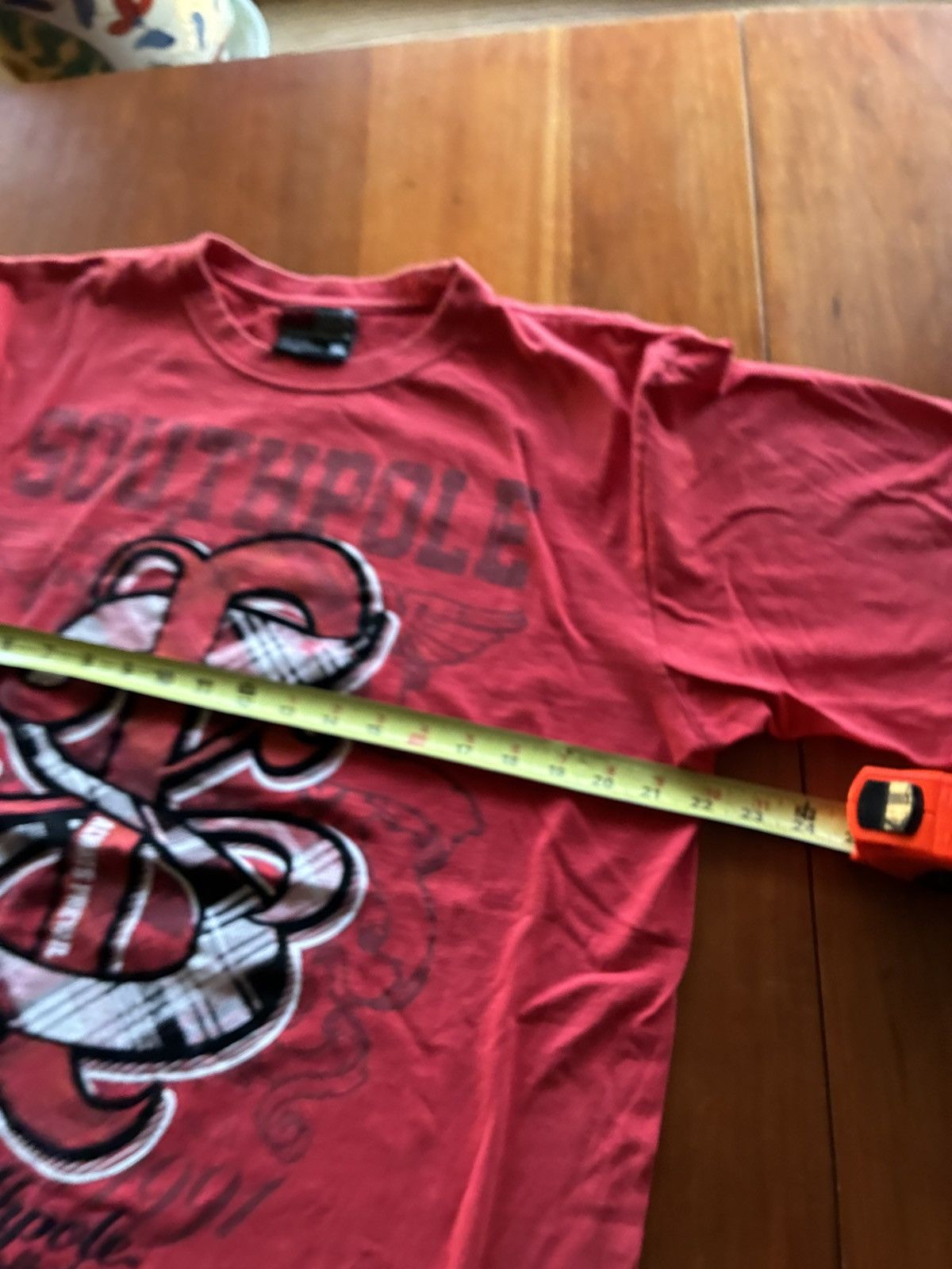 Southpole Vintage y2k Southpole red tee shirt Size US XL / EU 56 / 4 - 4 Thumbnail
