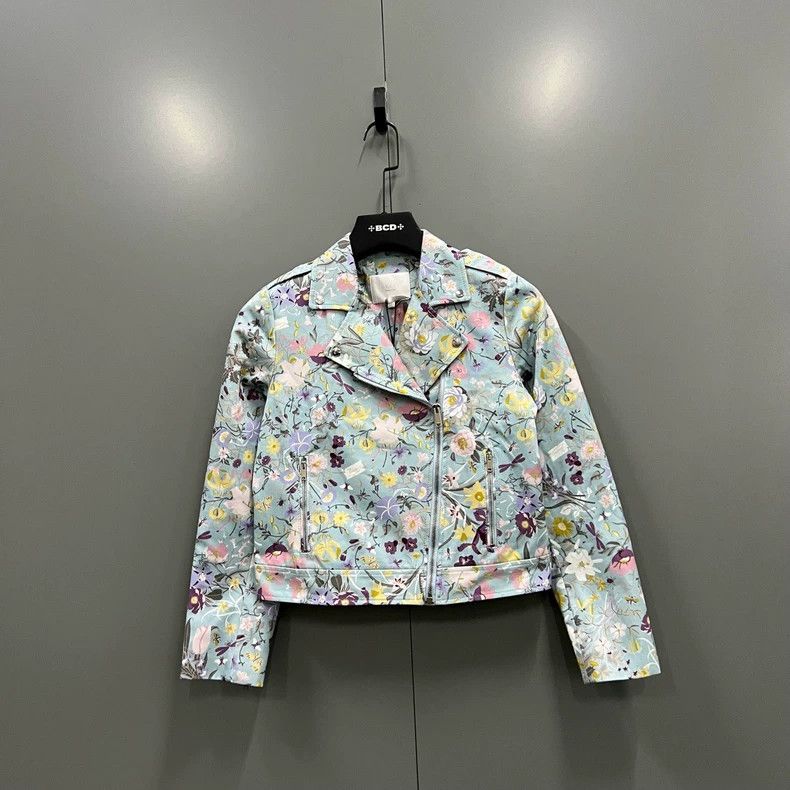 Gucci Gucci Size 12 Floral oblique zipper jacket Size US S / EU 44-46 / 1 - 1 Thumbnail