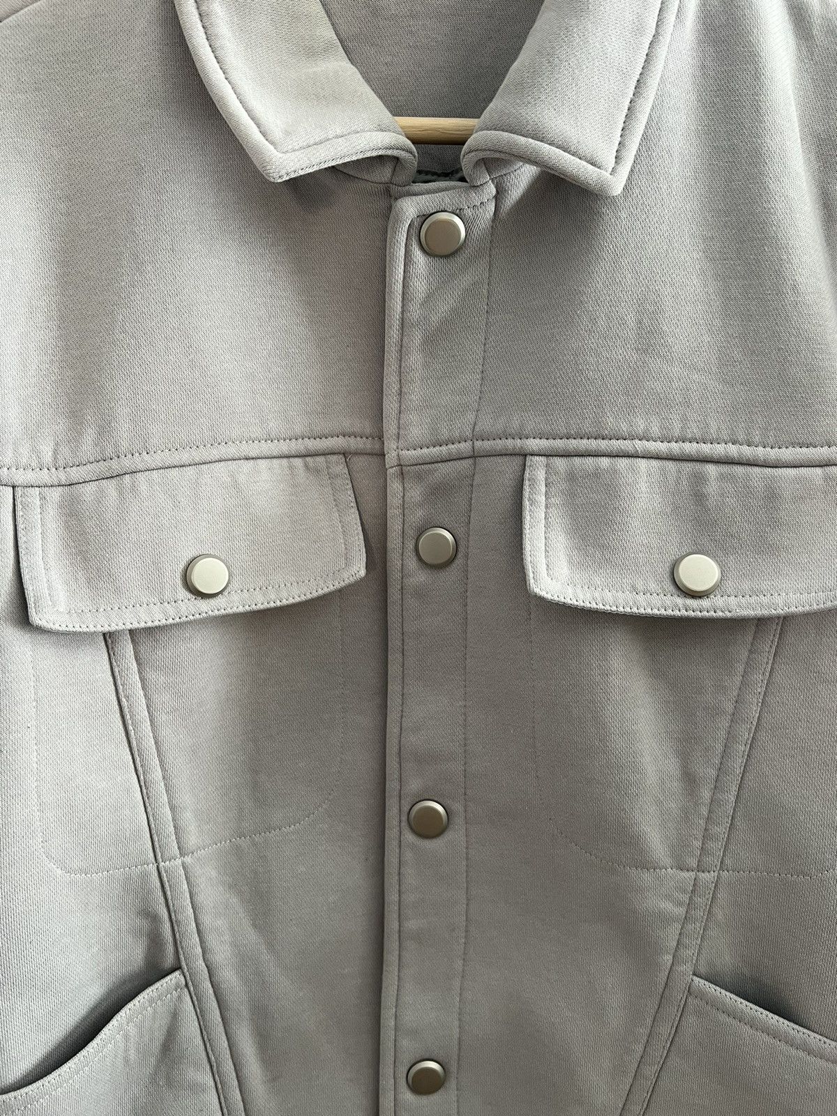 Other Grey Lightweight Cotton Jacket Grey Size US S / EU 44-46 / 1 - 3 Thumbnail