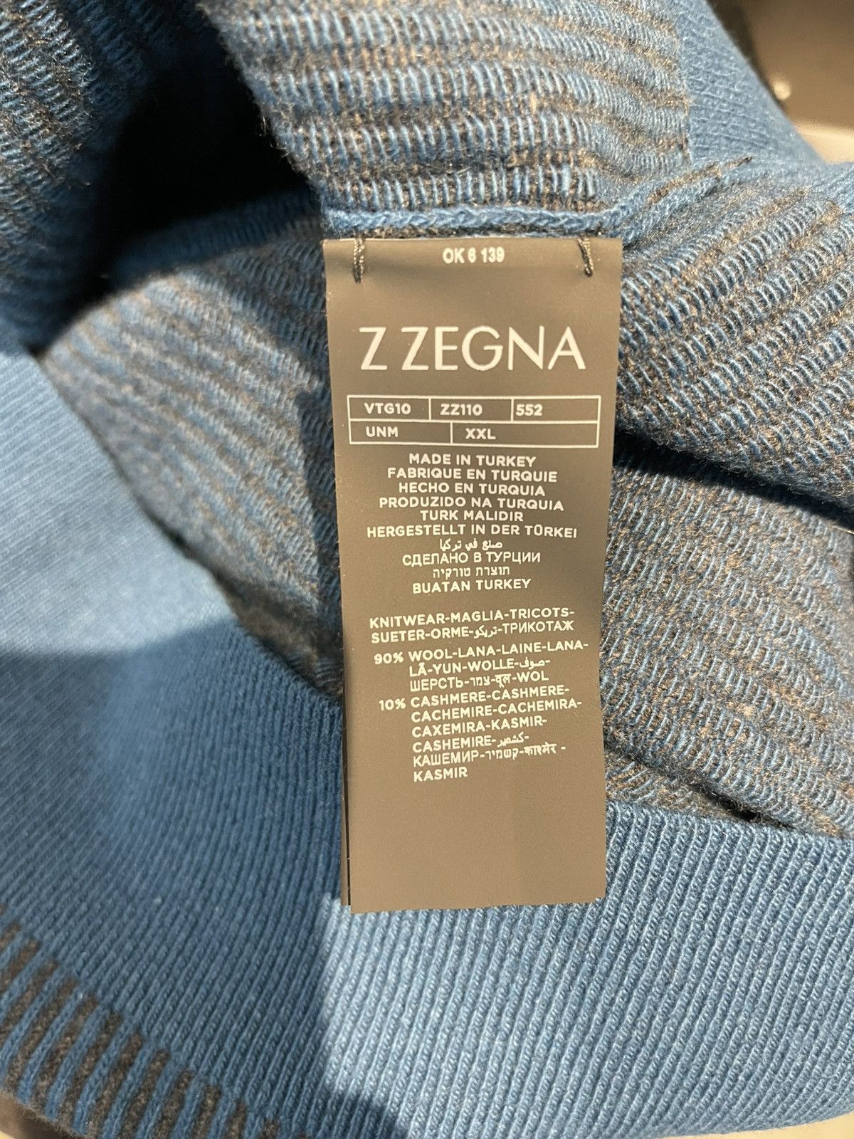 Z Zegna Zegna cashmere sweater Size US L / EU 52-54 / 3 - 3 Thumbnail