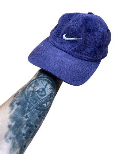 Nike Vintage Nike Y2K Logo 100% Cotton Cap Size ONE SIZE - 1 Thumbnail