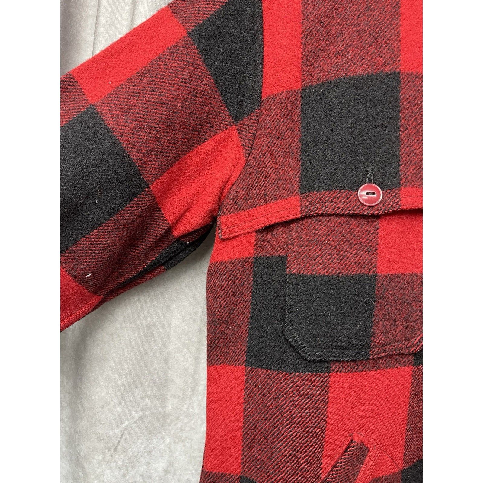 Other VINTAGE 1950S WOOLRICH BUFFALO PLAID WOOL ZIP MACKINAW HUNTI Size US XXS / EU 40 - 8 Thumbnail
