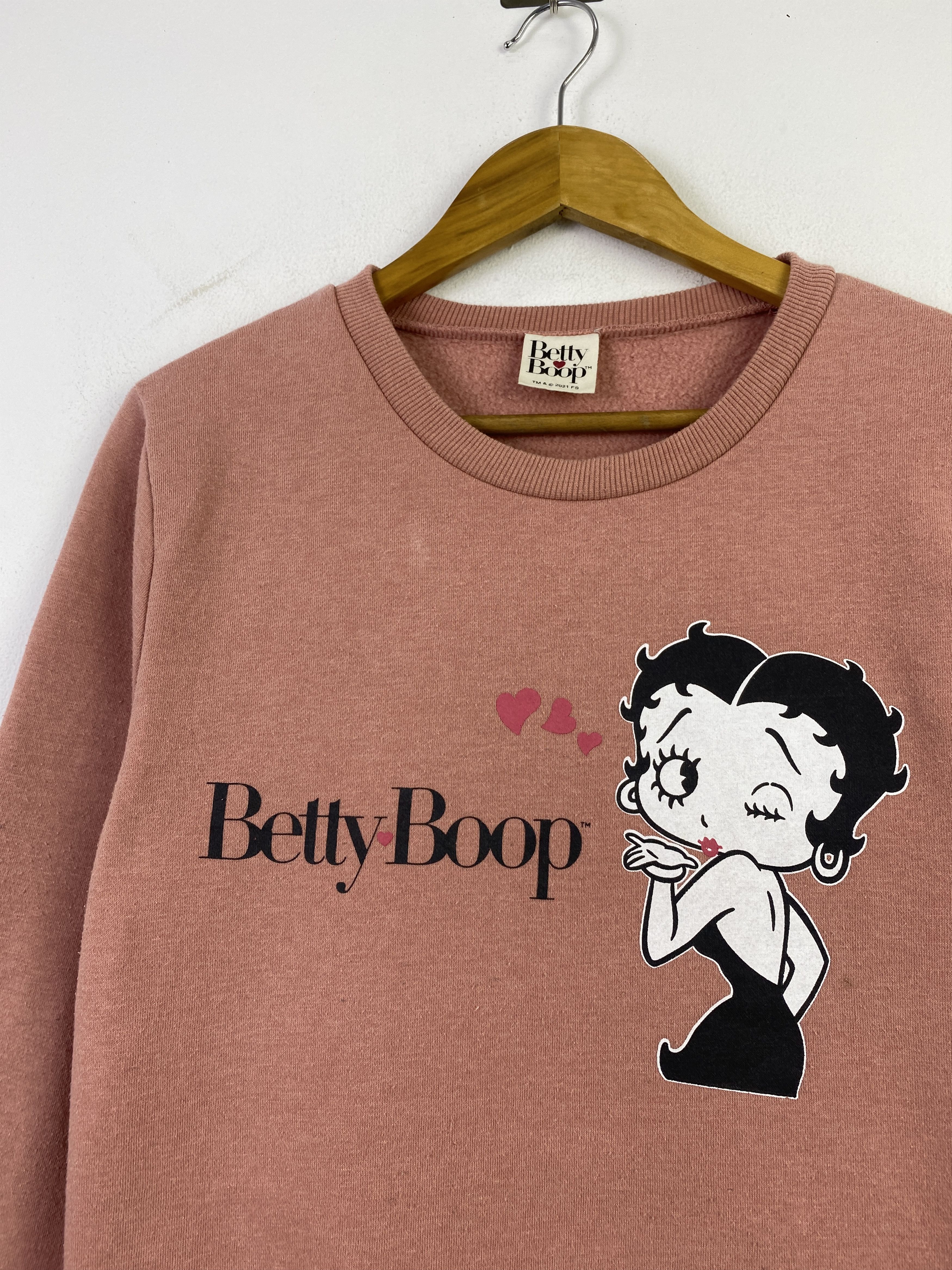 Other Betty Boop Wording Sweatshirt SH0347 Size US S / EU 44-46 / 1 - 8 Thumbnail