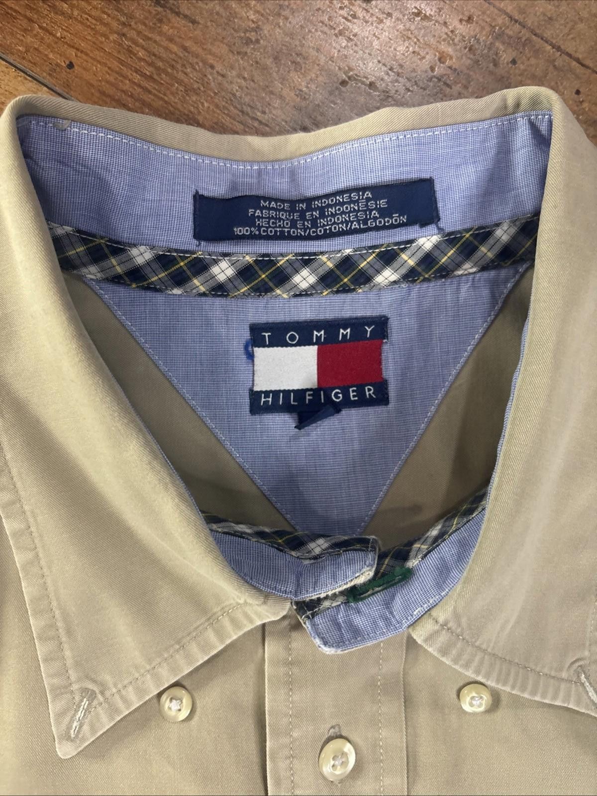 Tommy Hilfiger Tommy Hilfiger Men’s Long Sleeve Button Up Crest Logo XL Size US XL / EU 56 / 4 - 7 Thumbnail