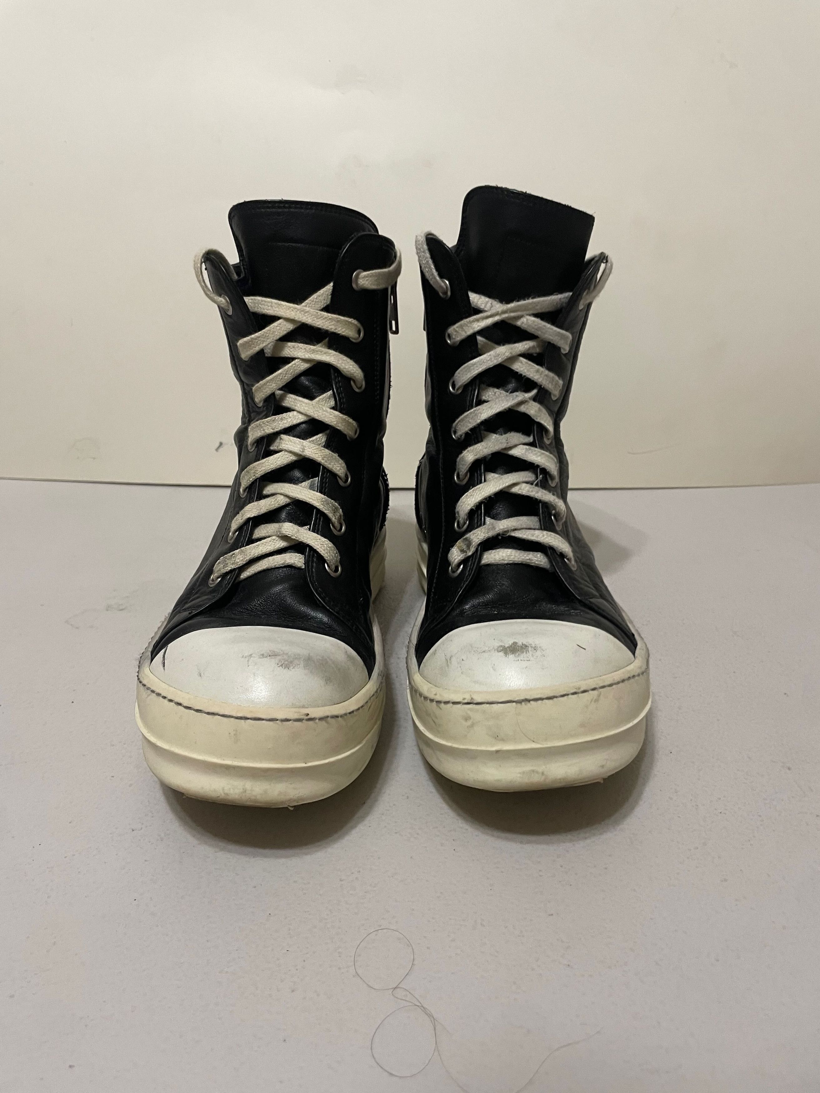 Rick Owens Leather Ramones Size US 6 / EU 39 - 1 Thumbnail