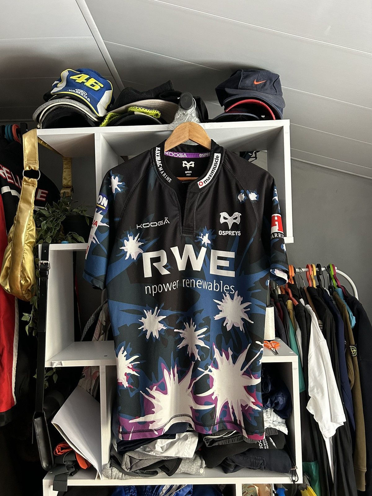 Other OSPREYS 2010/11 3RD RUGBY SHIRT jersey Size US M / EU 48-50 / 2 - 1 Thumbnail