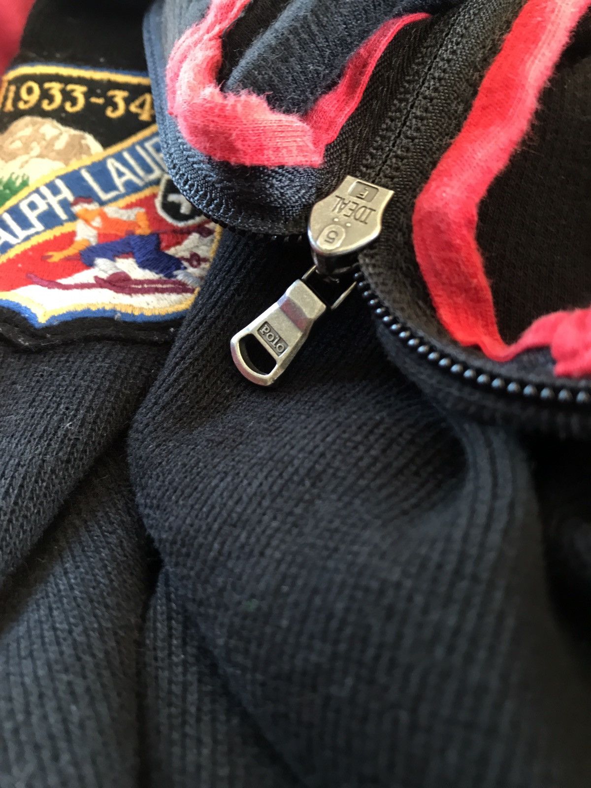 Polo Ralph Lauren × RRL Ralph Lauren × Vintage VTG Ralph Lauren Big Logo&Ski Patch LongSleeve Sweatshirt Size US XXL / EU 58 / 5 - 8 Thumbnail