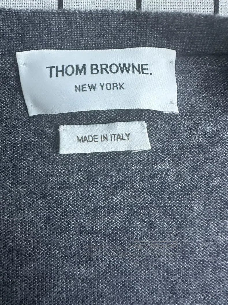 Thom Browne Thom Browne Gray wool sweater Size US L / EU 52-54 / 3 - 4 Thumbnail