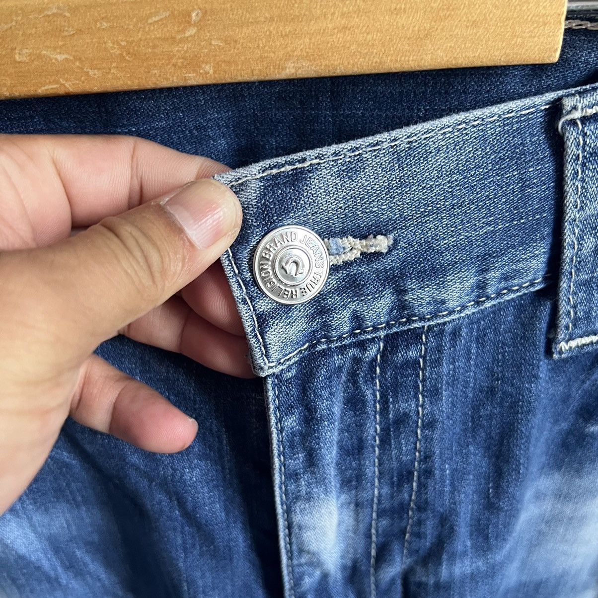 True Religion True Religion Straigt Cut Distressed Denim Jeans Size US 38 / EU 54 - 5 Thumbnail