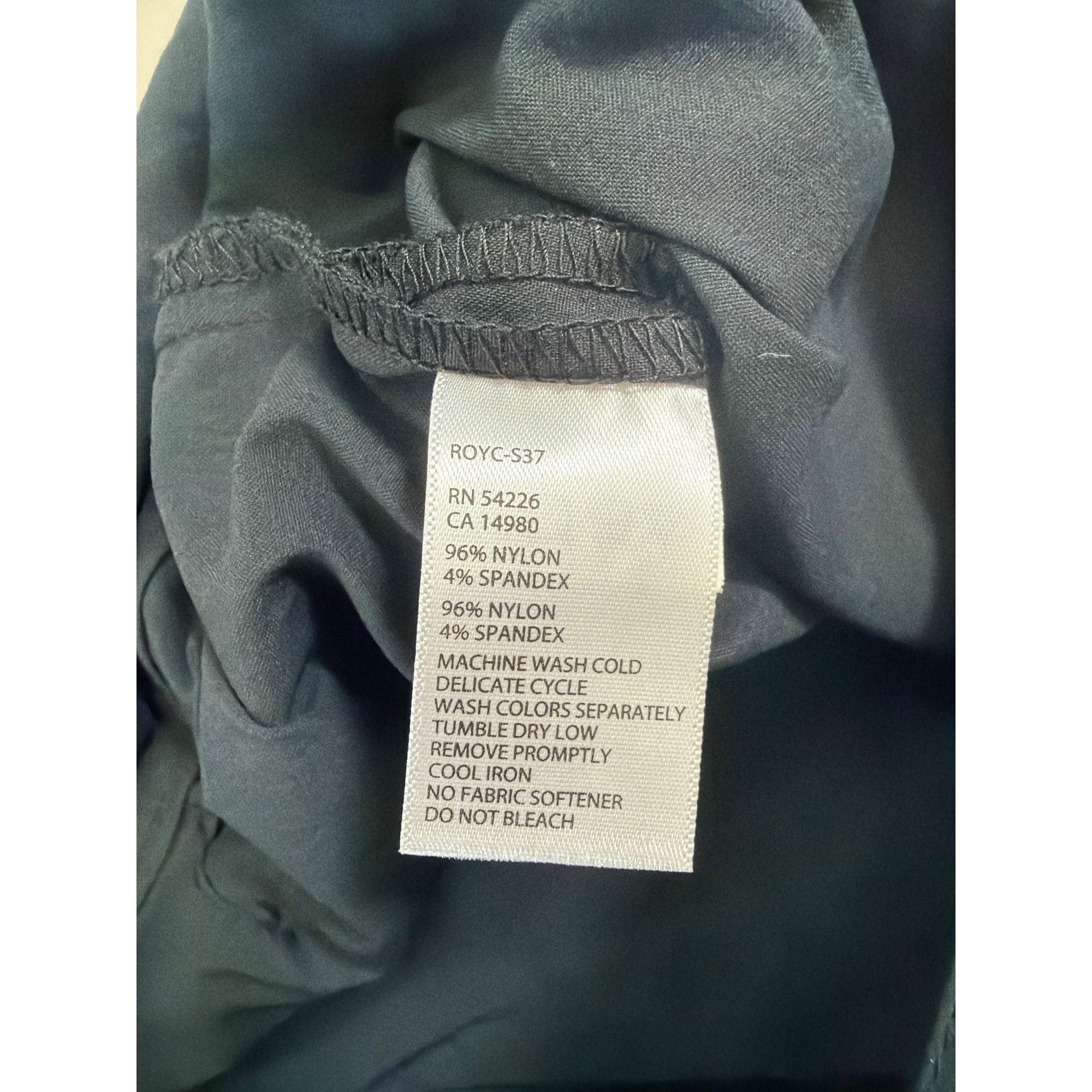 Royal Robbins Royal Robbins Women's 8 Black Nylon Skort, Stretch Zip Pocke Size 30" / US 8 / IT 44 - 5 Thumbnail