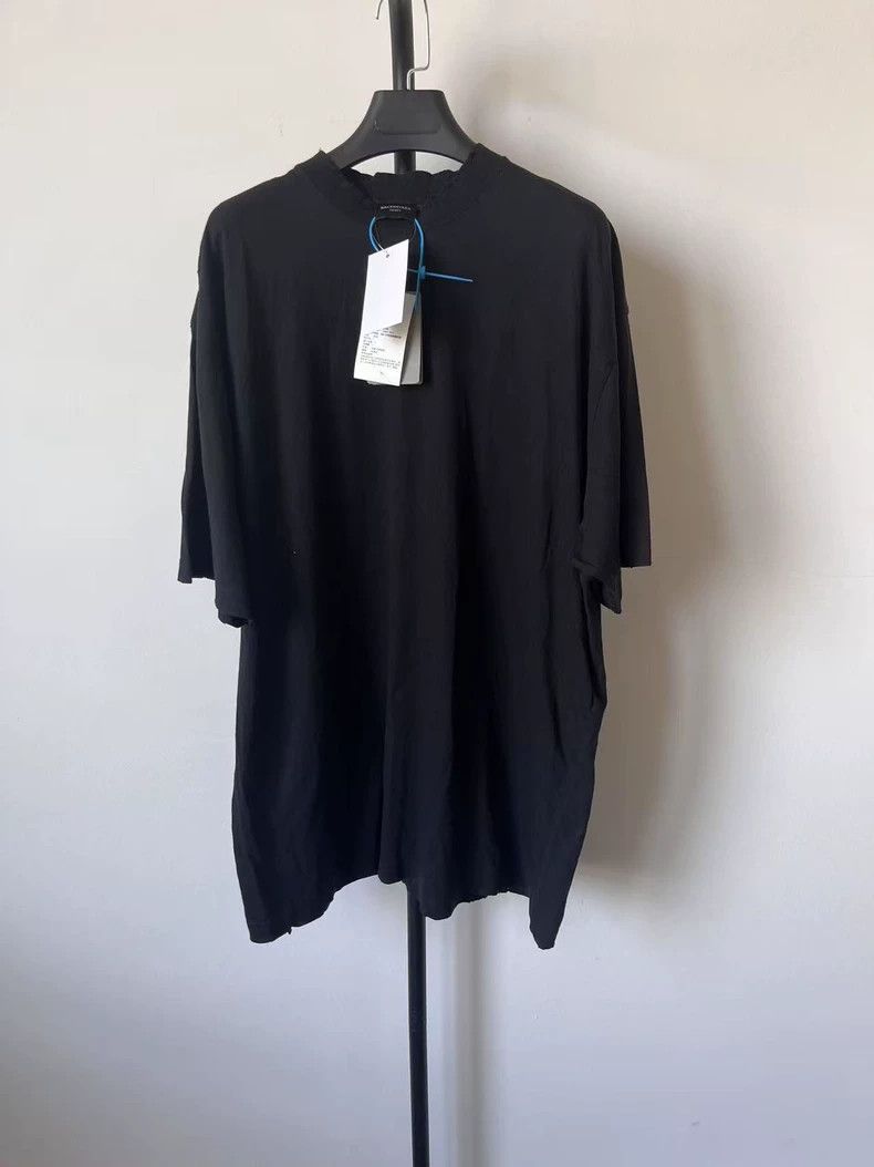 Balenciaga Balenciaga Letter Printed Casual Five Quarter Sleeve Drop Size S / US 4 / IT 40 - 1 Thumbnail