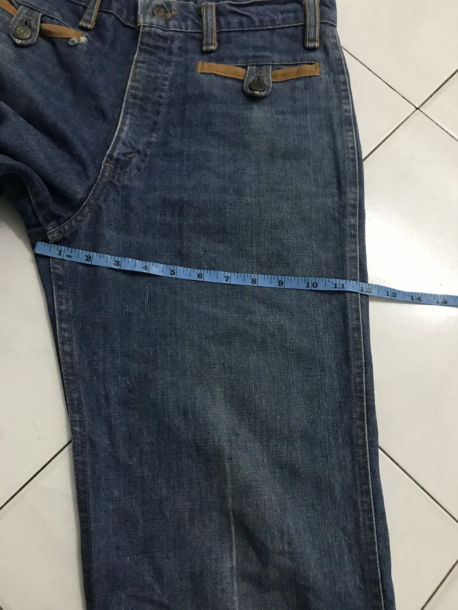 Levi's 1970 Levis Wide Leg Denim Orange Tab Size US 32 / EU 48 - 9 Thumbnail